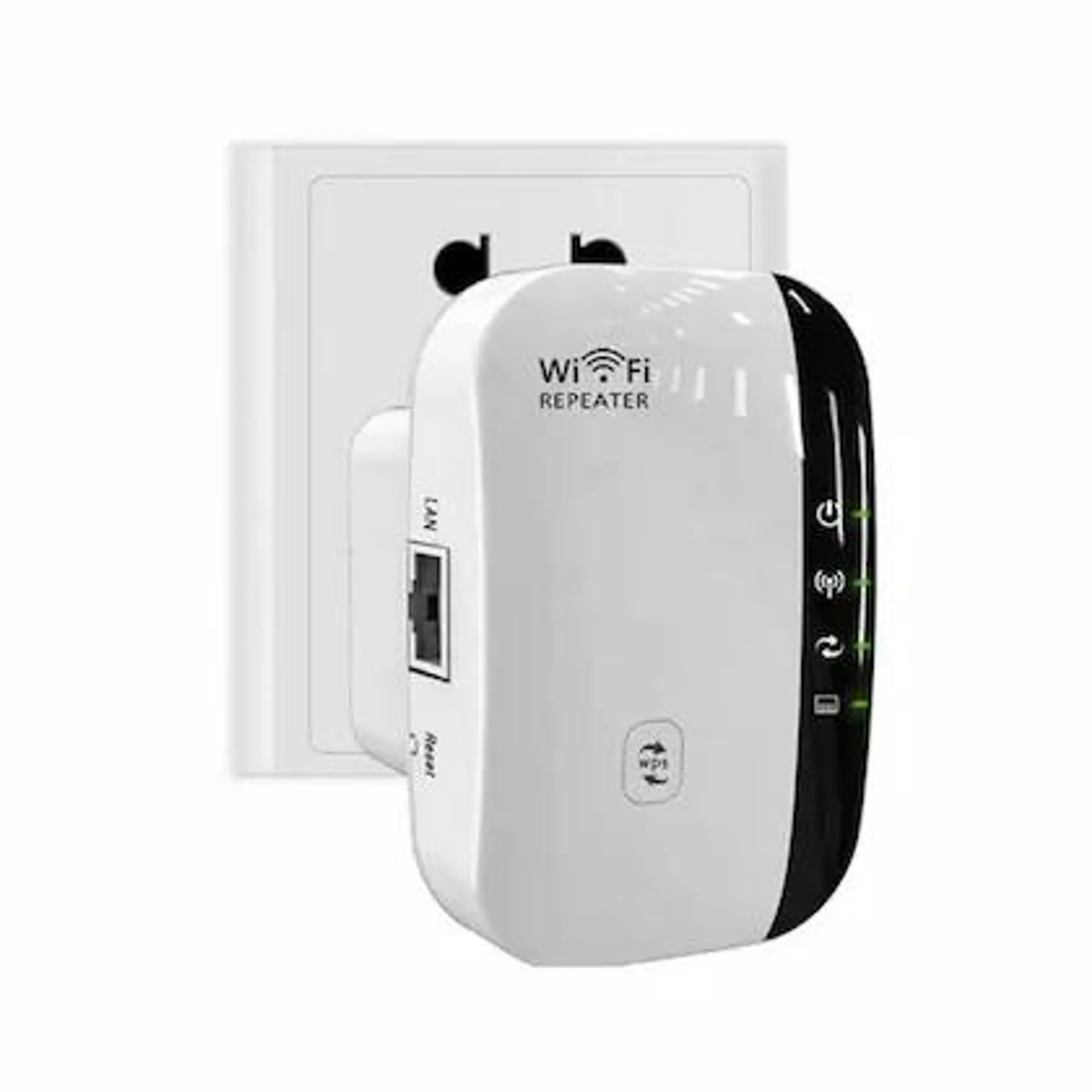 BEEBIRD WiFi Range Extender, WiFi Signal Booster up to 300Mbps, 2.4G High Speed Wireless WiFi Repeater with Ethernet Port, Support AP/Repeater Mode and WPS Function