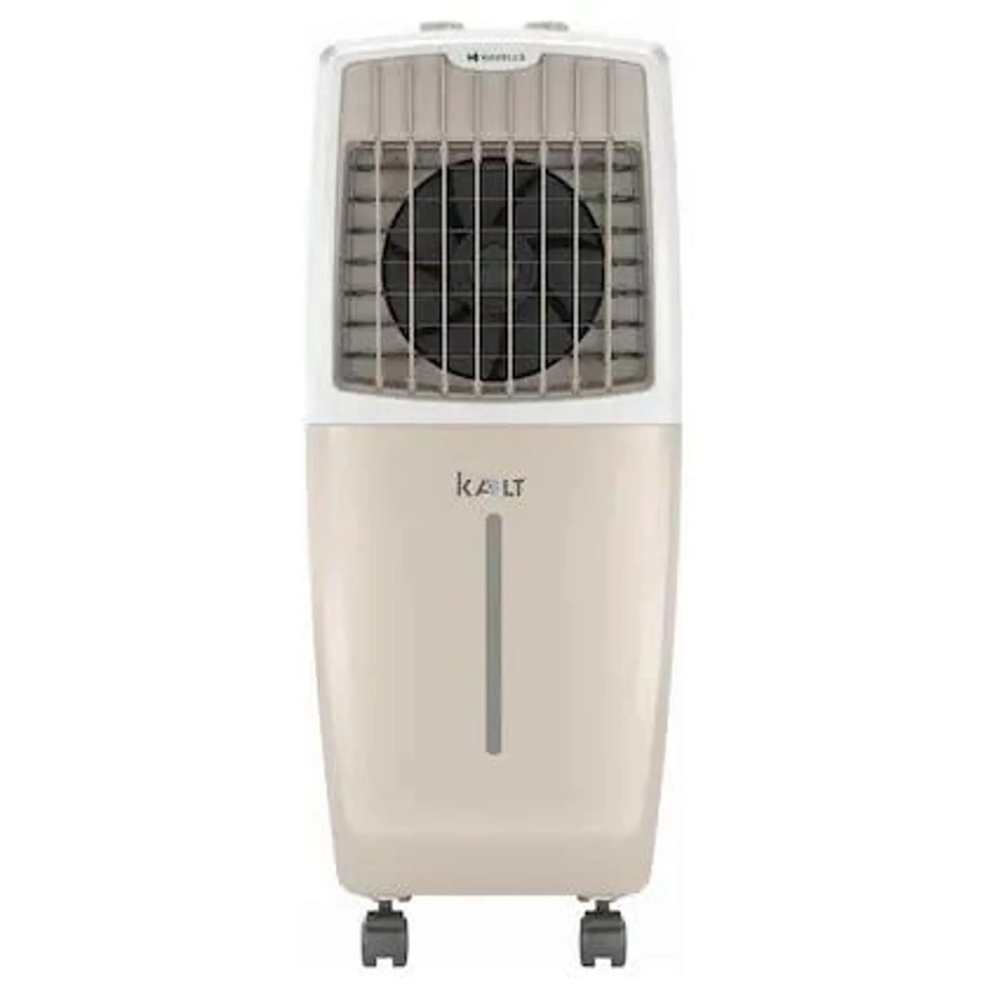 Havells Kalt GHRACAAD008 Personal Air Cooler with 24 Litre Capacity, White and Brown