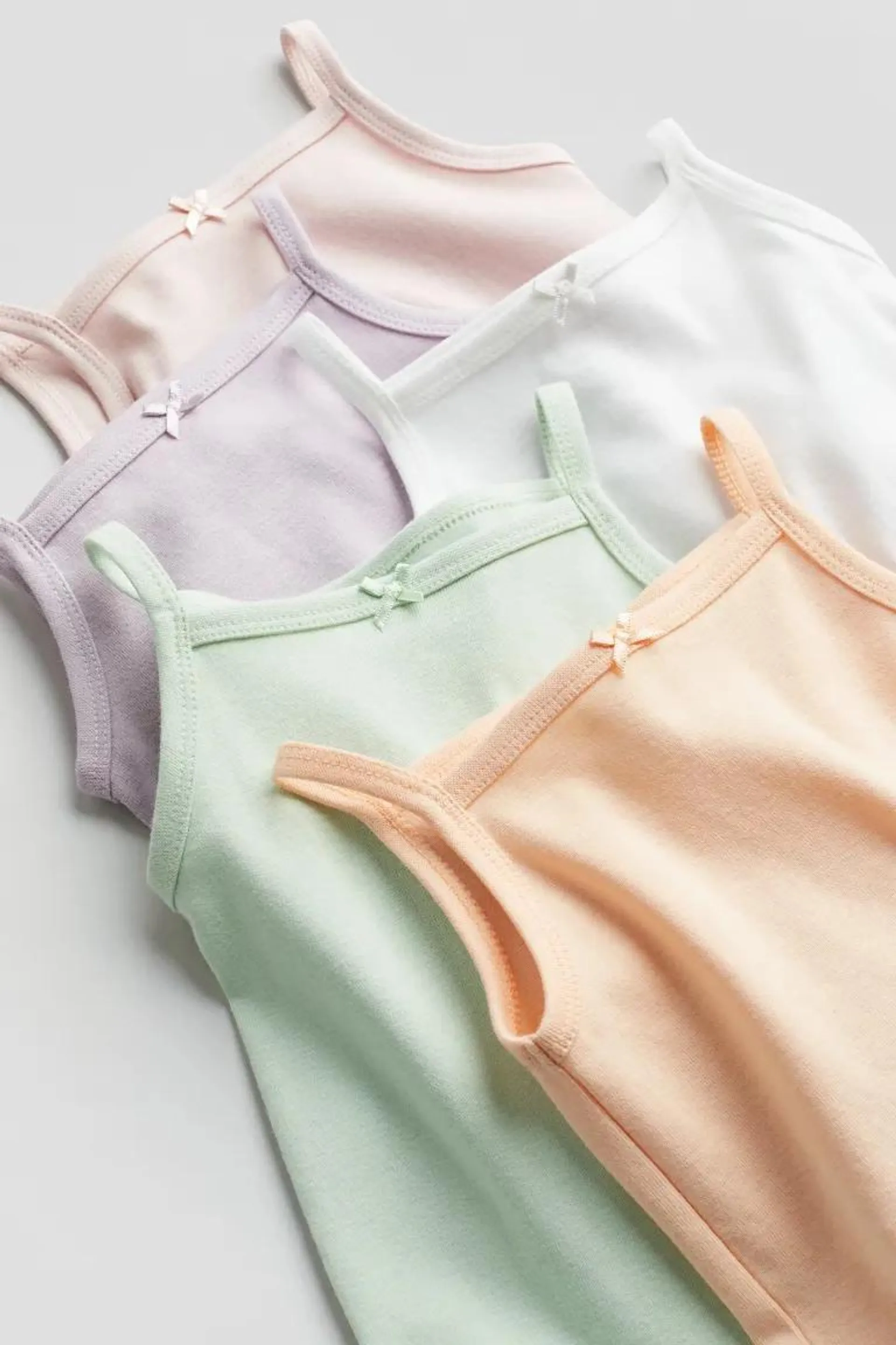 5-pack cotton bodysuits