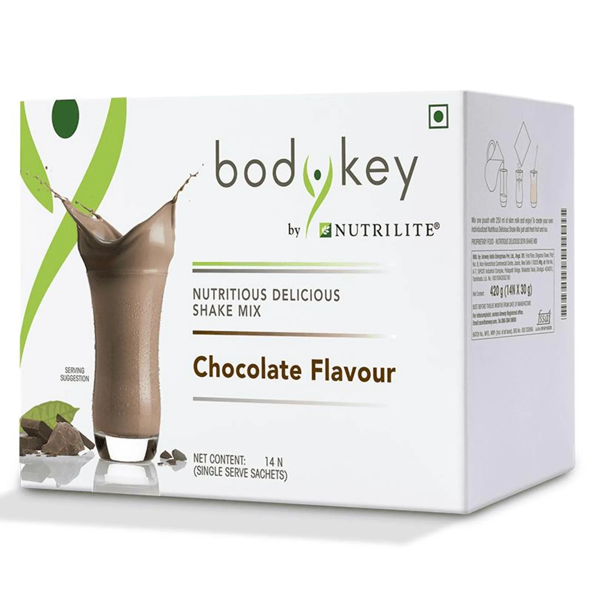 Bodykey Nutritious Delicious Shake Mix – Chocolate Flavour