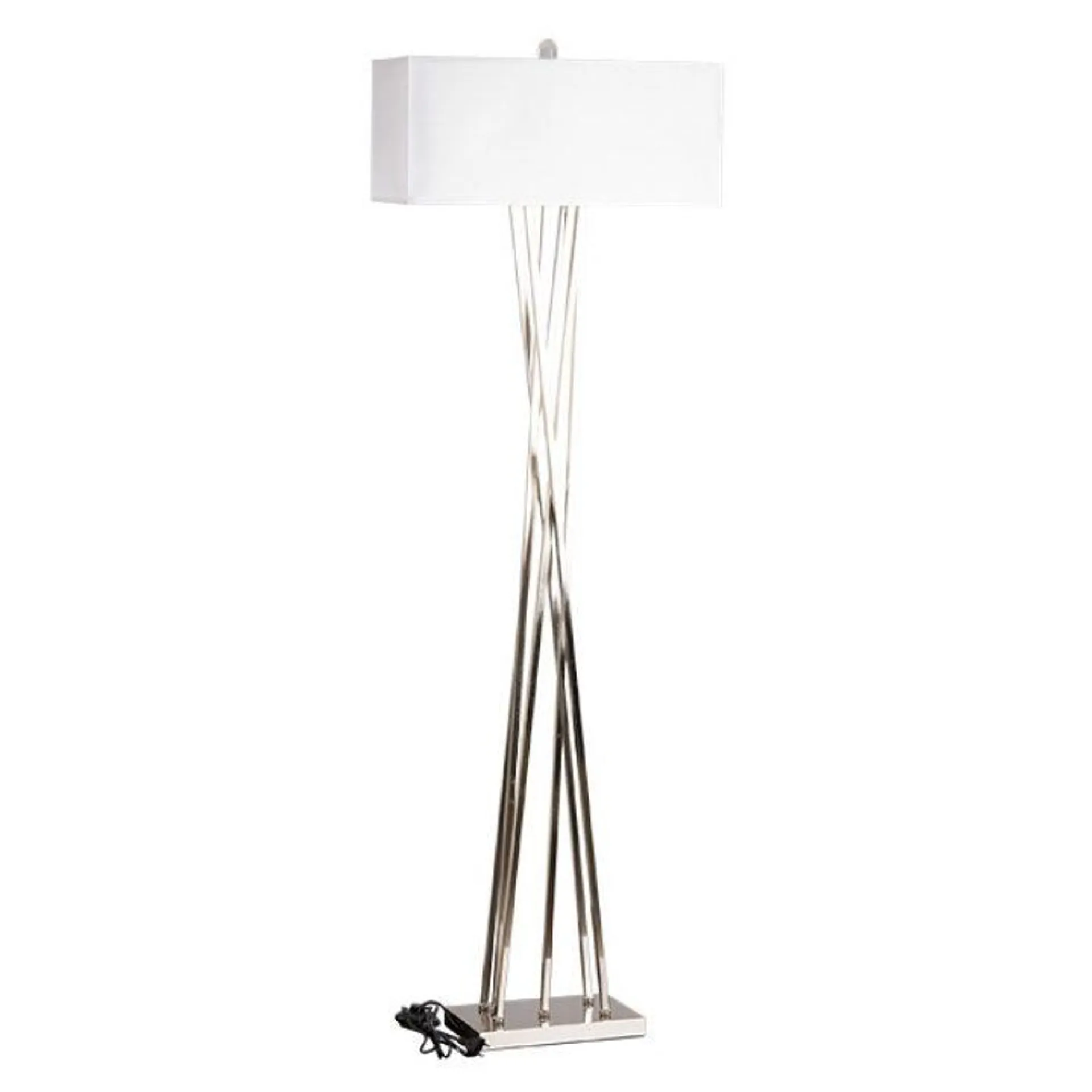 The Steel Magnate Floor Lamp