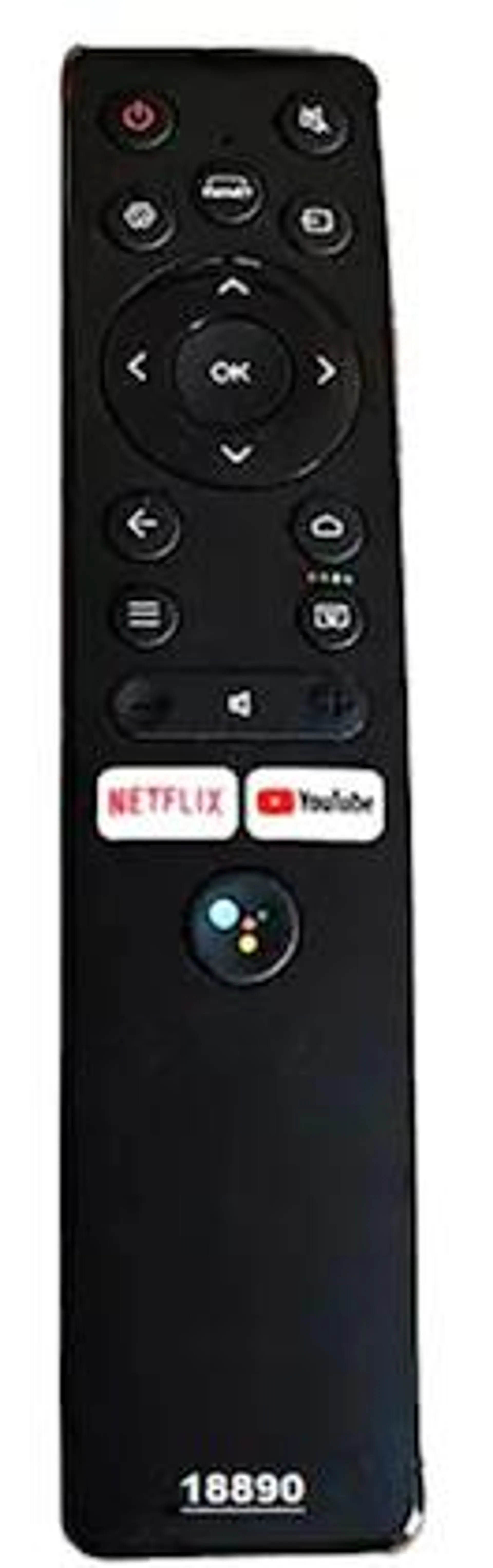 NIJ "18890" COMPAQ 4K LED Smart TV 4A TV Remote Control ( Without VOICE )