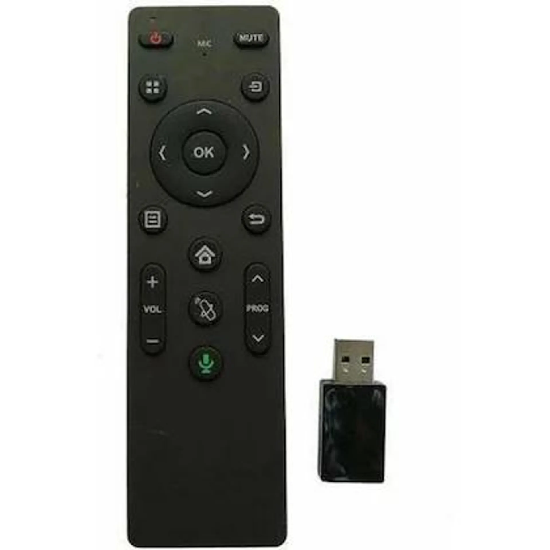 AKSHITA TRADING 50K2330UHD Voice Function Remote Control for 4K UHD Smart LED, LCD Micromax TV (Black)