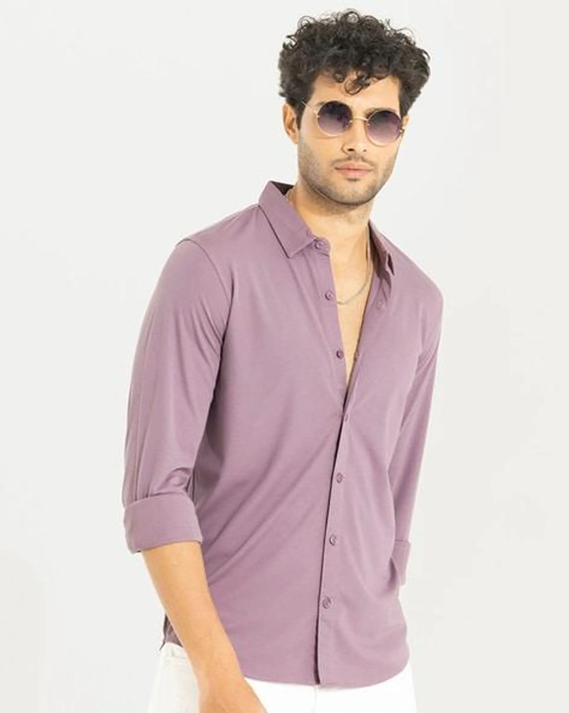 Men Slim Fit Casual Shirt