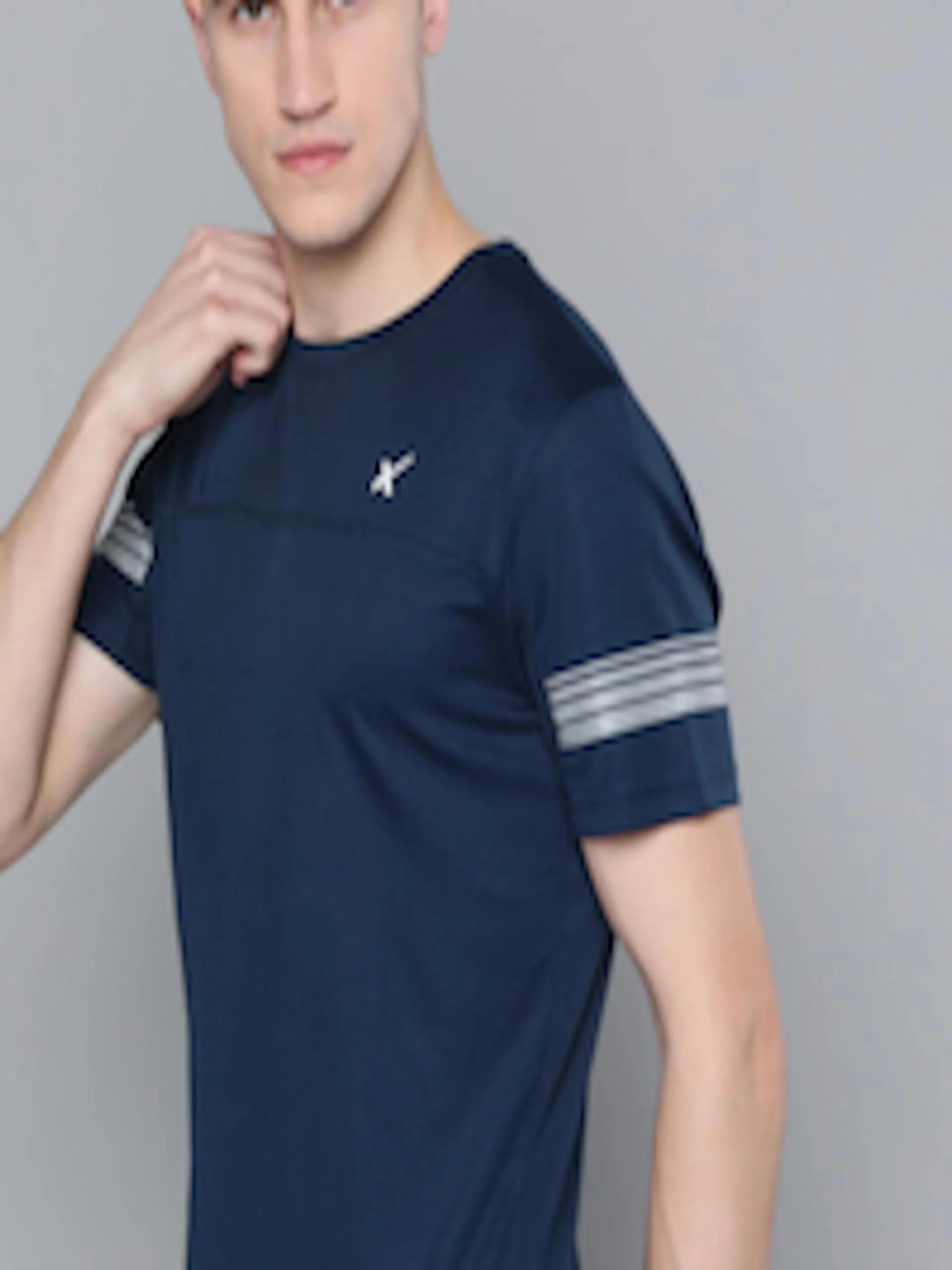 Men Navy Advanced Rapid Dry T-shirt
