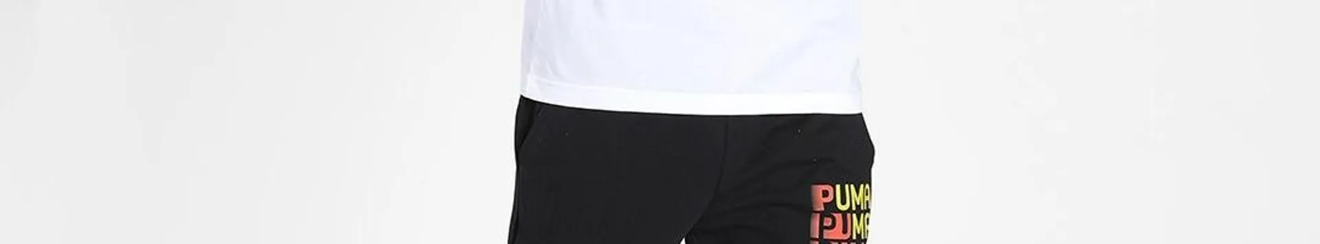 Men White & Grey Graphic Printed Slim Fit T-shirt