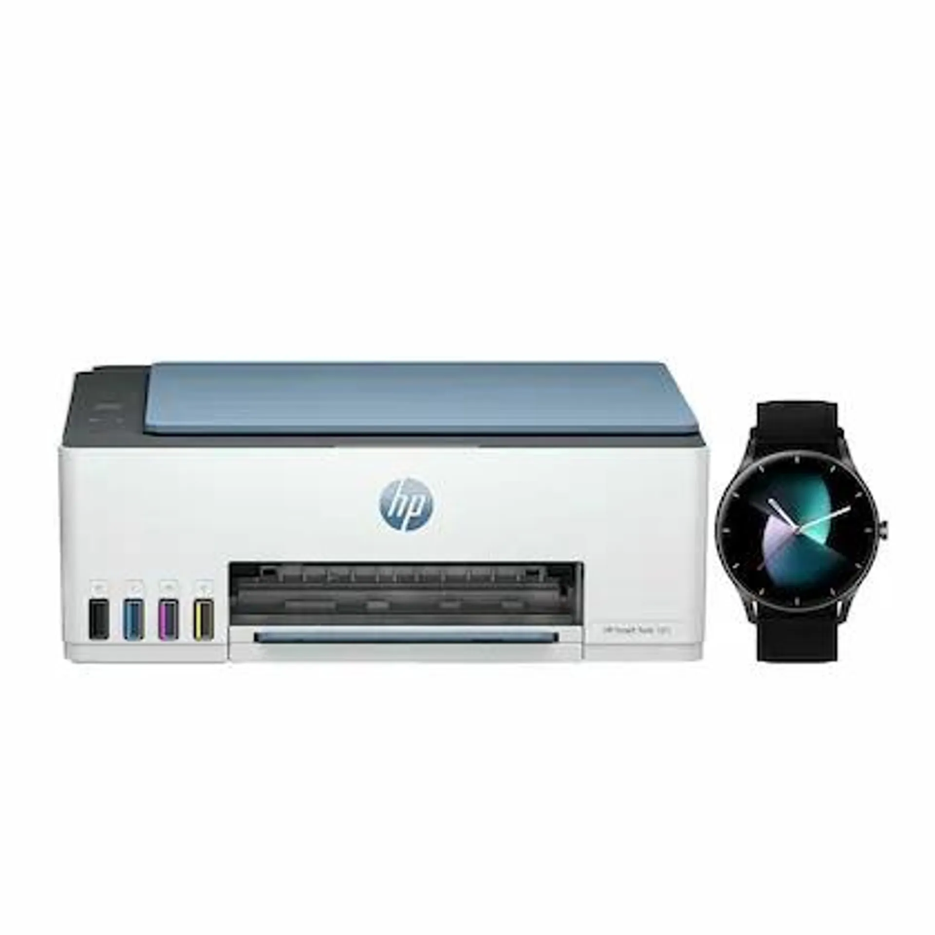 HP Smart Tank 585 All-in-one WiFi Colour Printer (Upto 6000 Black and 6000 Colour Pages) Get Free Smartwatch