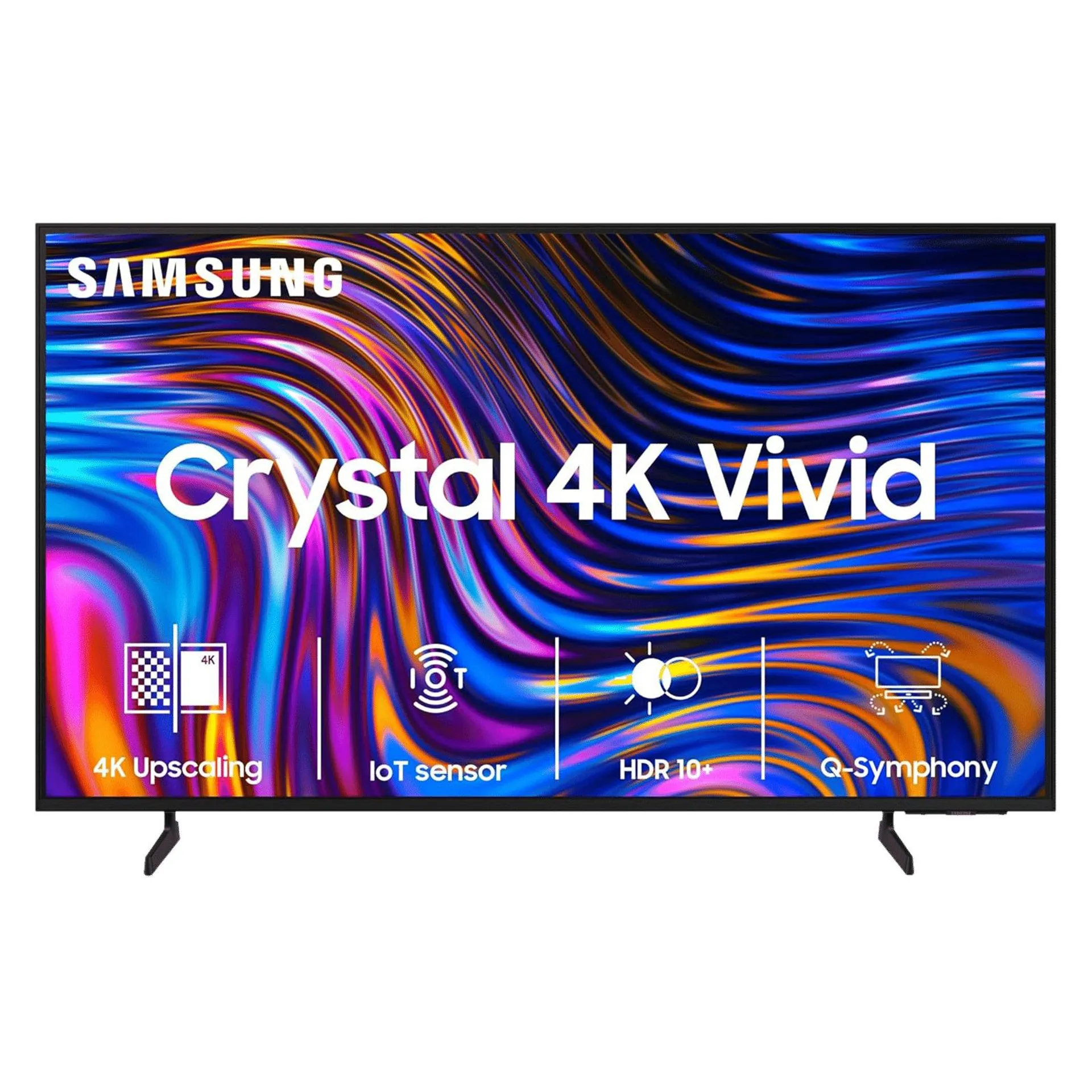 SAMSUNG Crystal 4K Vivid 108 cm (43 inch) 4K Ultra HD LED Tizen TV with Crystal Processor 4K