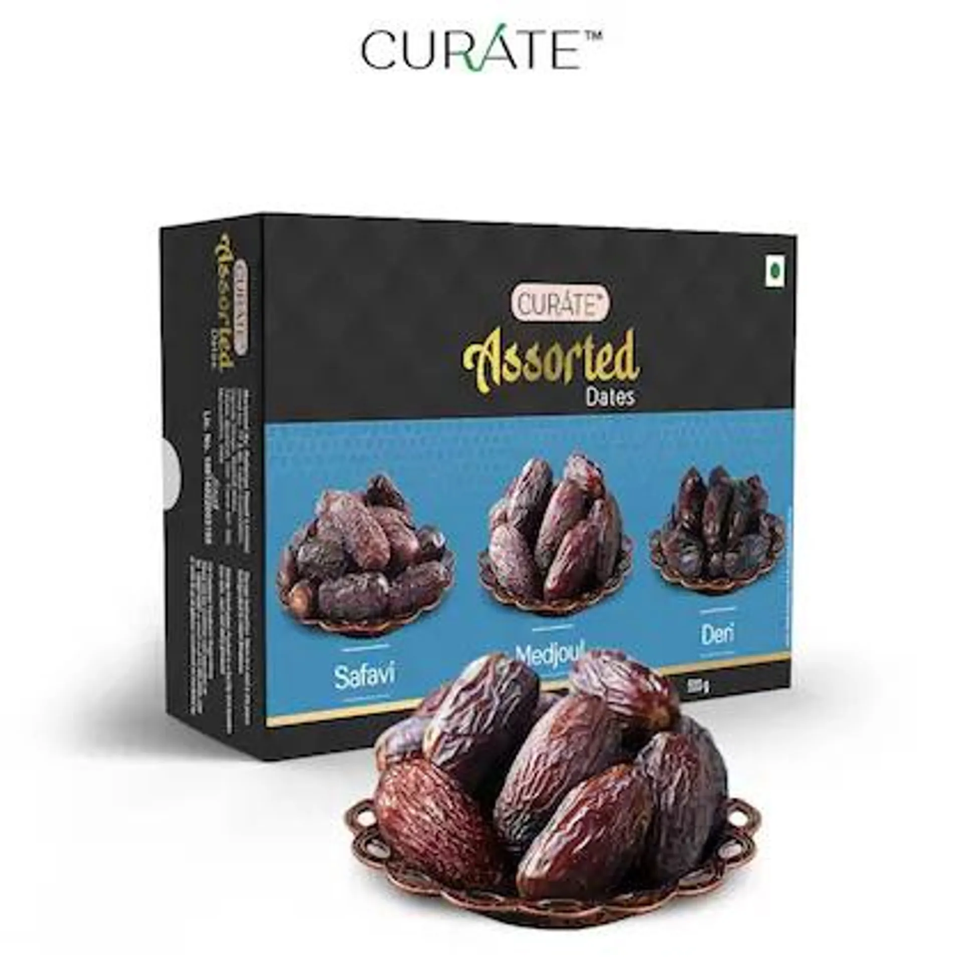 Curate Dates Assorted Curate Premium Imported 500 g Pack