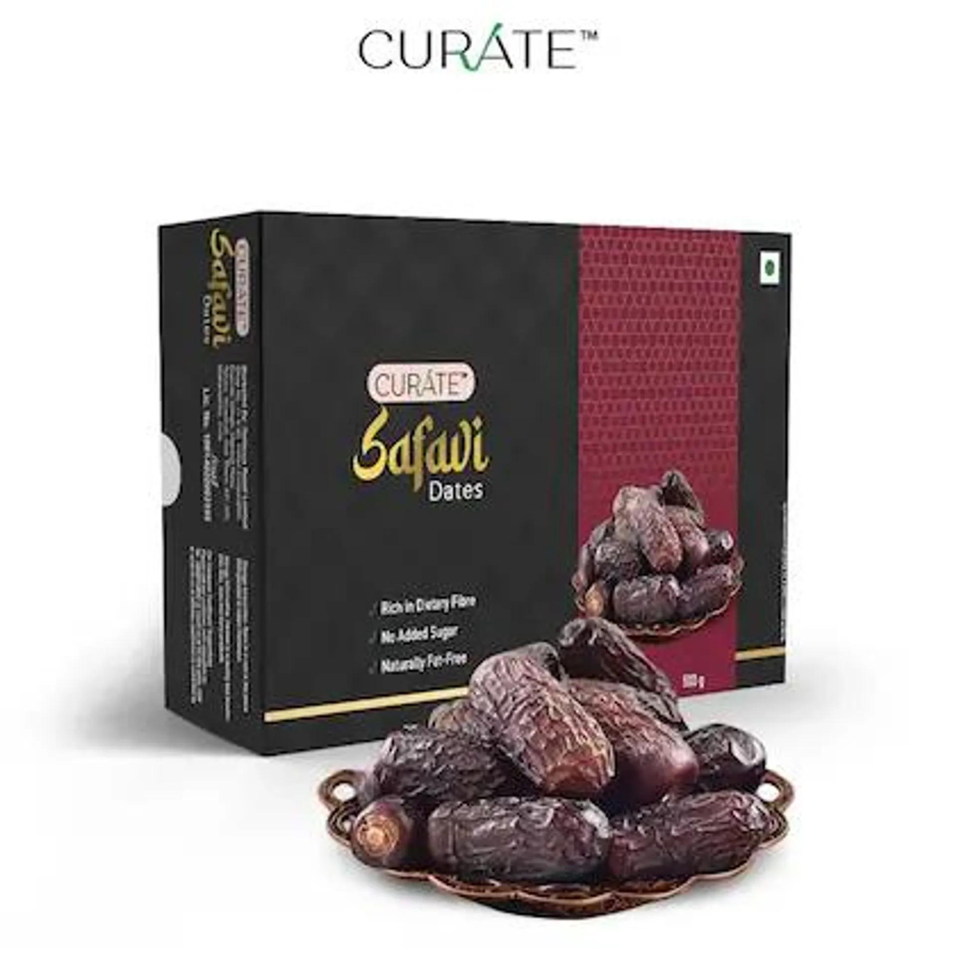 Curate Dates Safavi Curate Premium Imported 500 g Pack