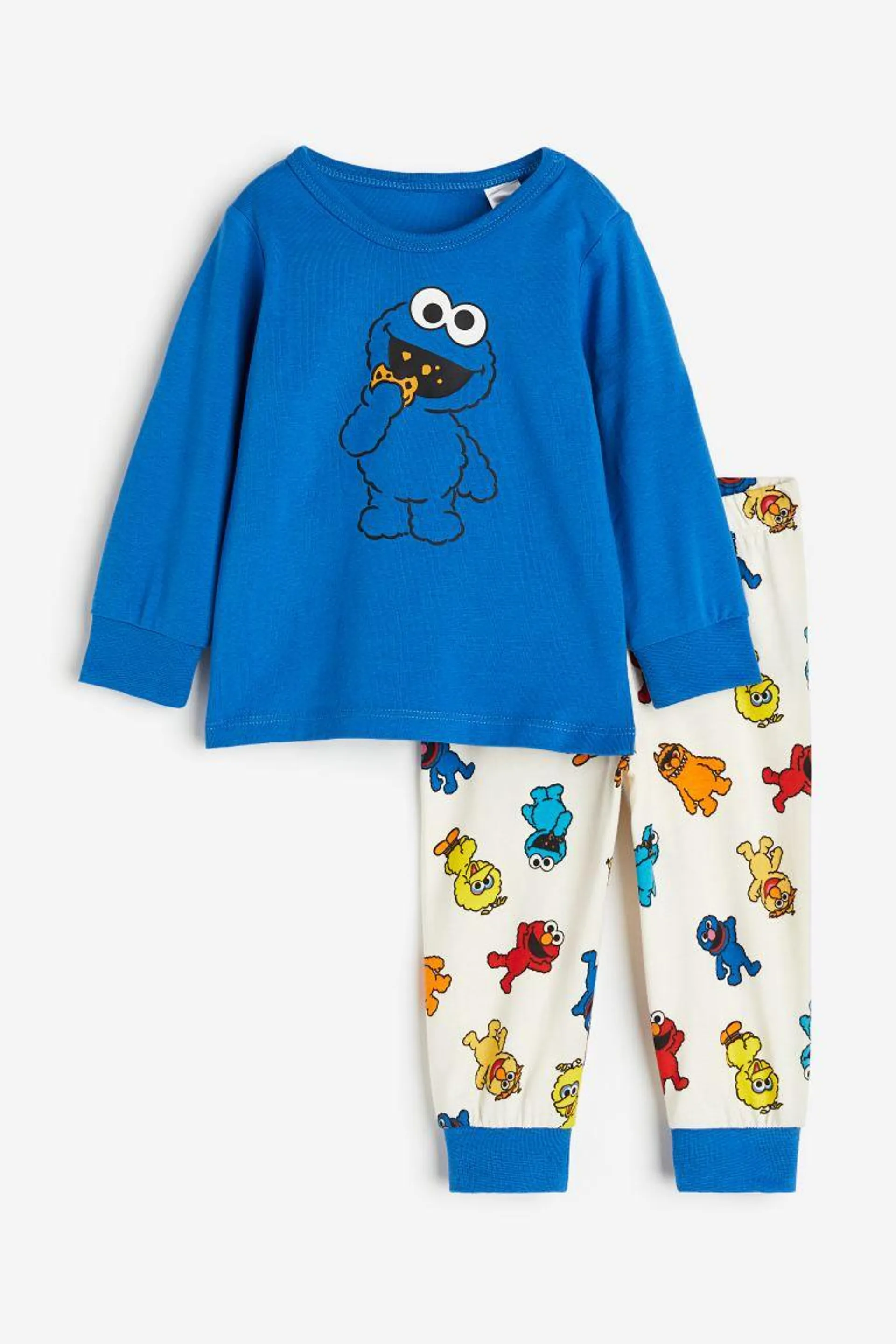 Printed cotton pyjamas