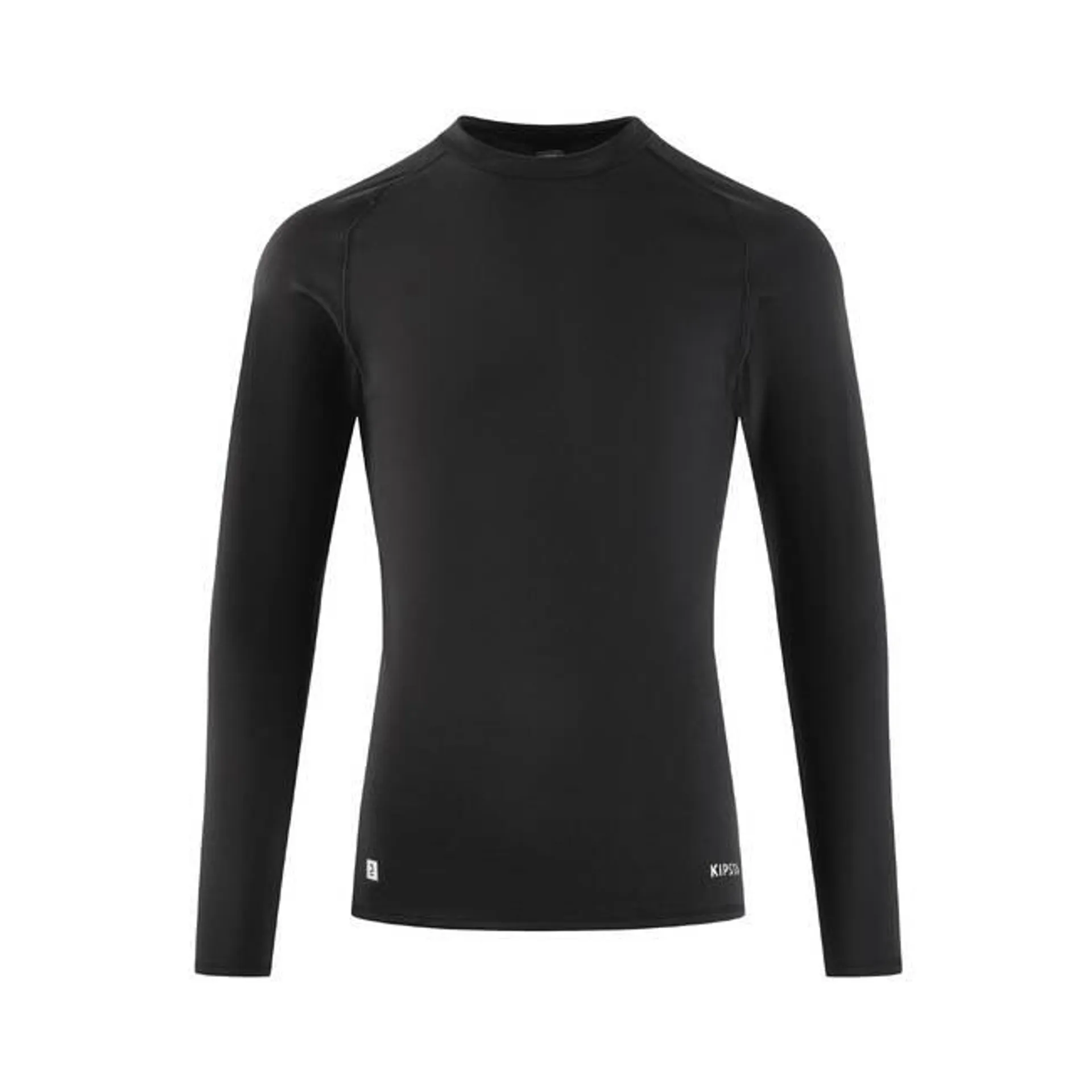 Adult Football Long-Sleeve Compression Base Layer Tight Keepcomfort 100 Black