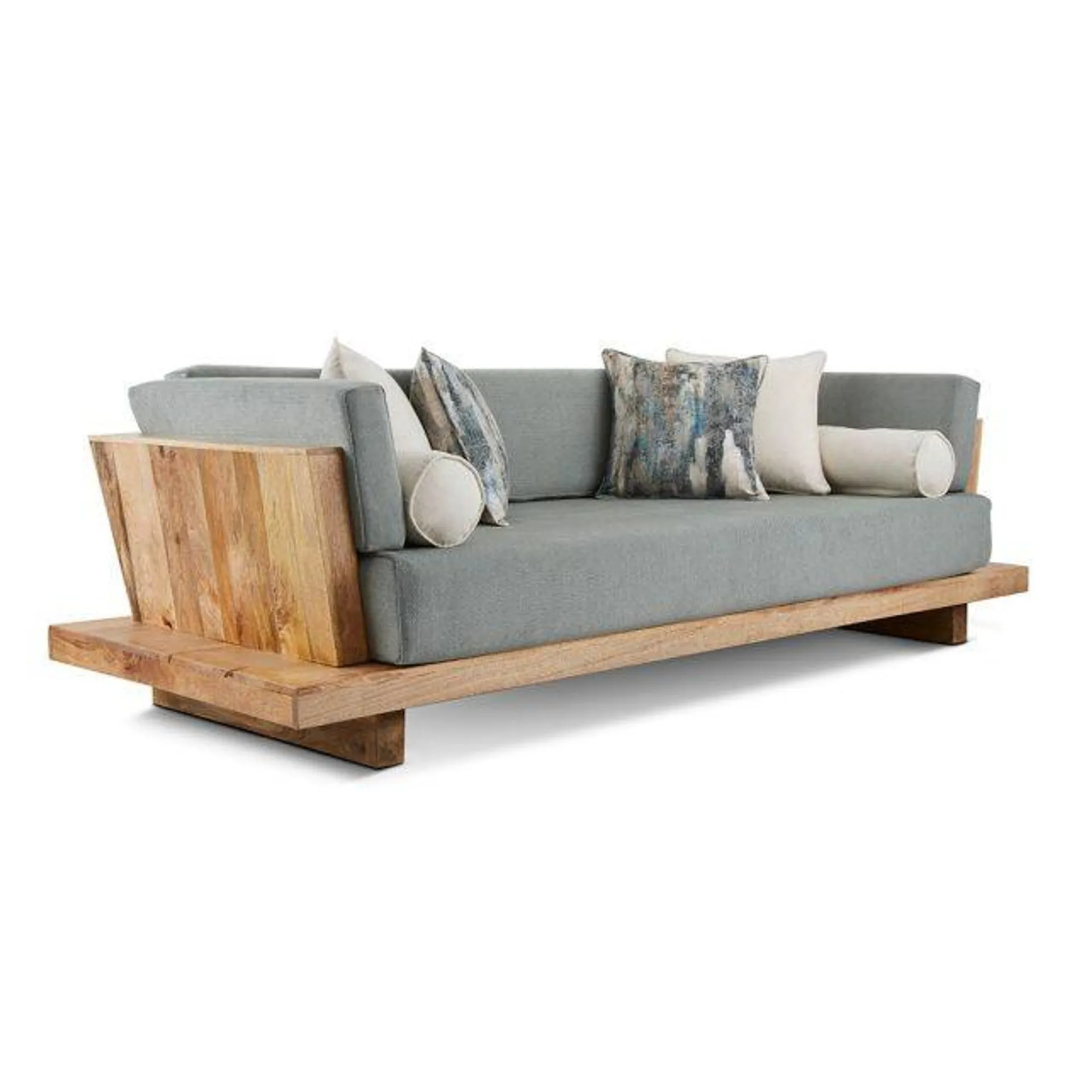 Foresta Solidwood 3-Seater Platform Sofa