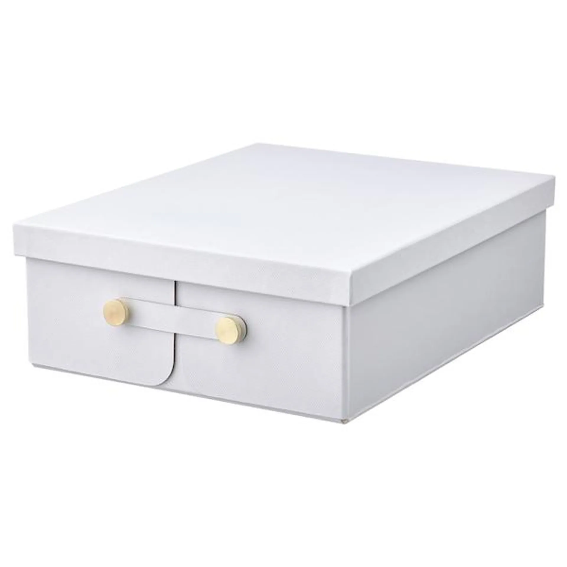 Box with compartments, white,