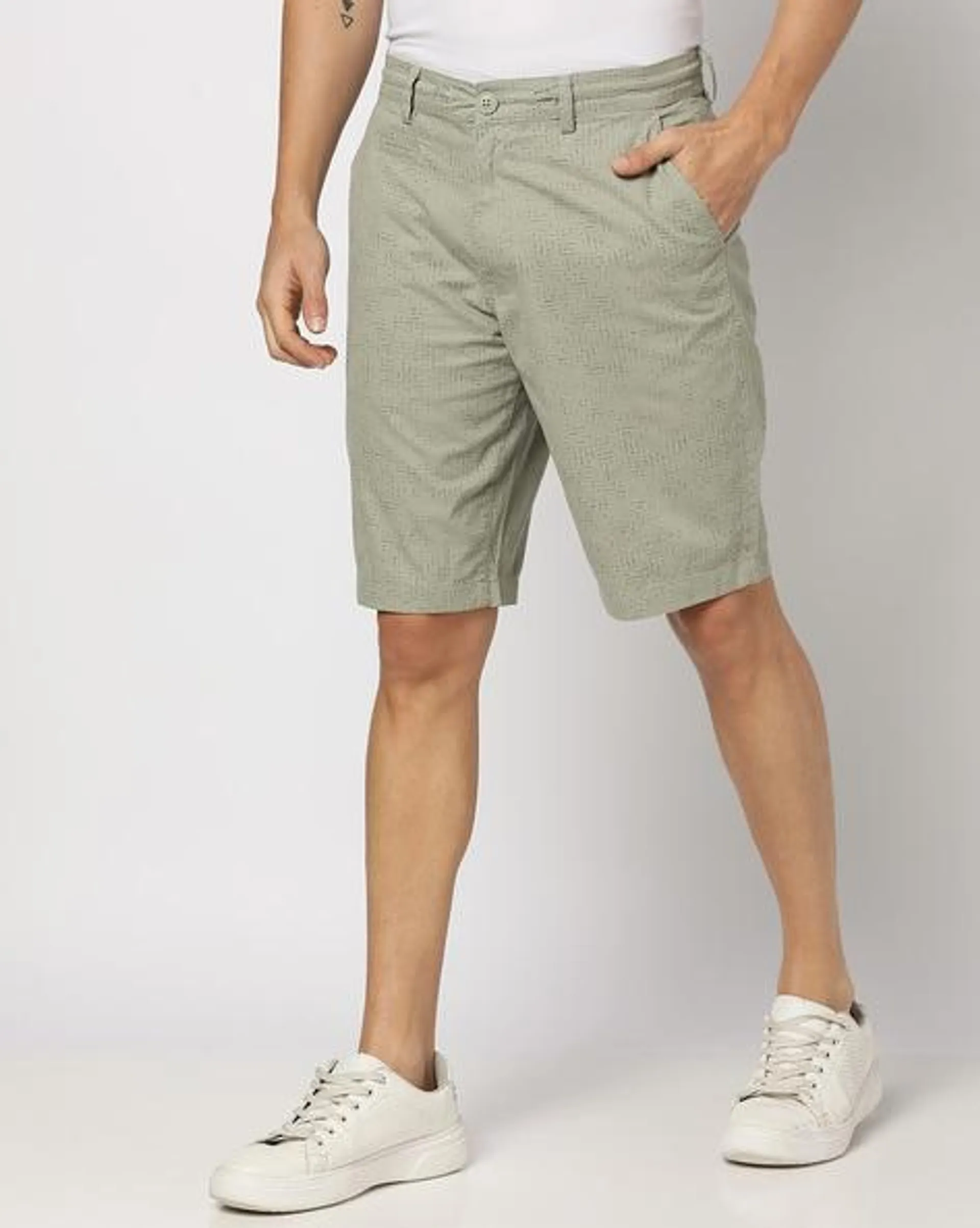 Men Printed Regular Fit Shorts