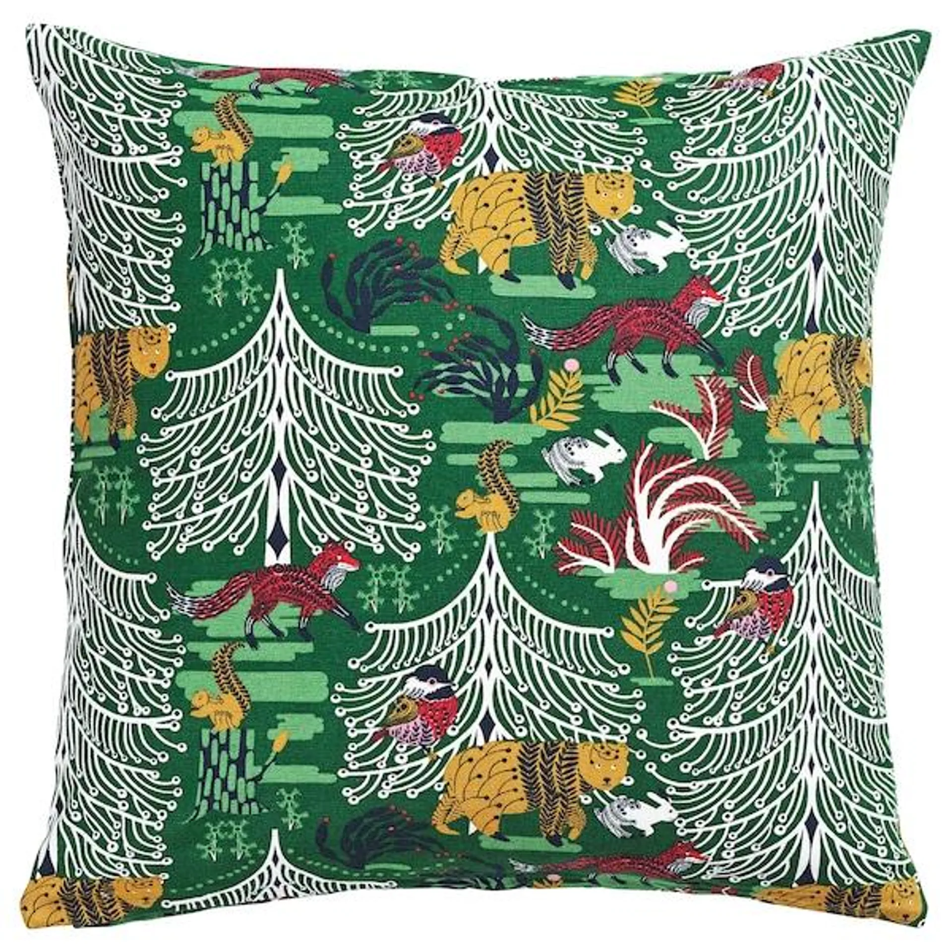 Cushion cover, green, 50x50 cm (20x20 ")