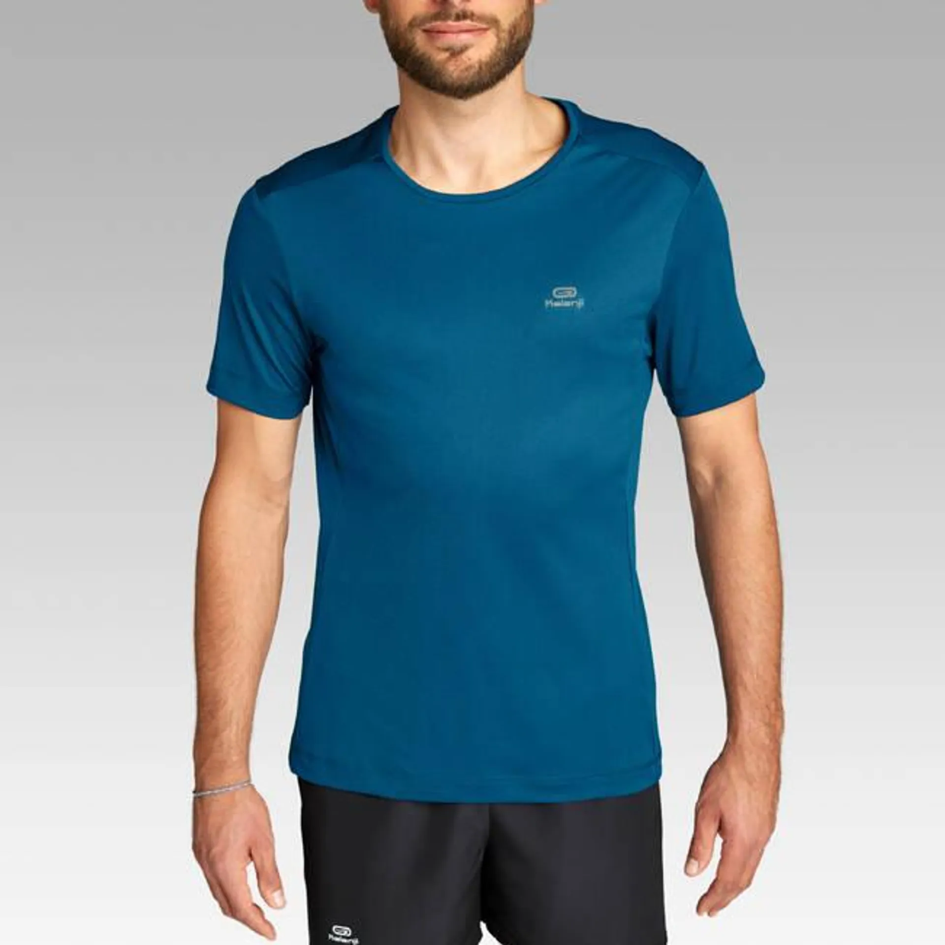 Men Running T-shirt Run Dry - Prussian Blue