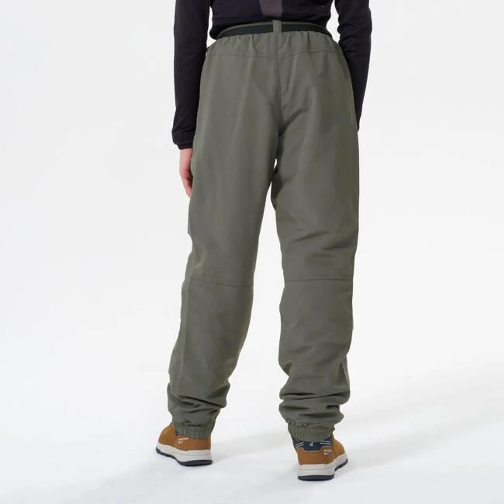 CHILDREN'S WARM WATER-REPELLENT HIKING TROUSERS - SH100 - AGE 7-15