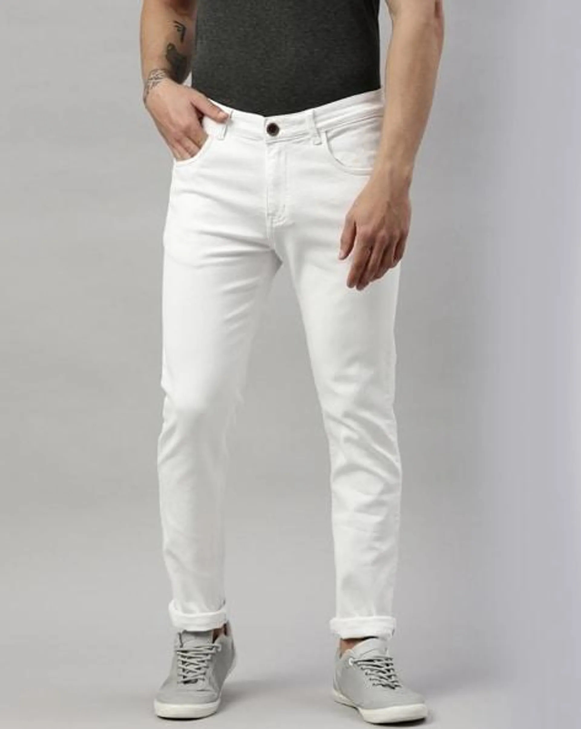 Slim Jeans with 5-pocket Styling