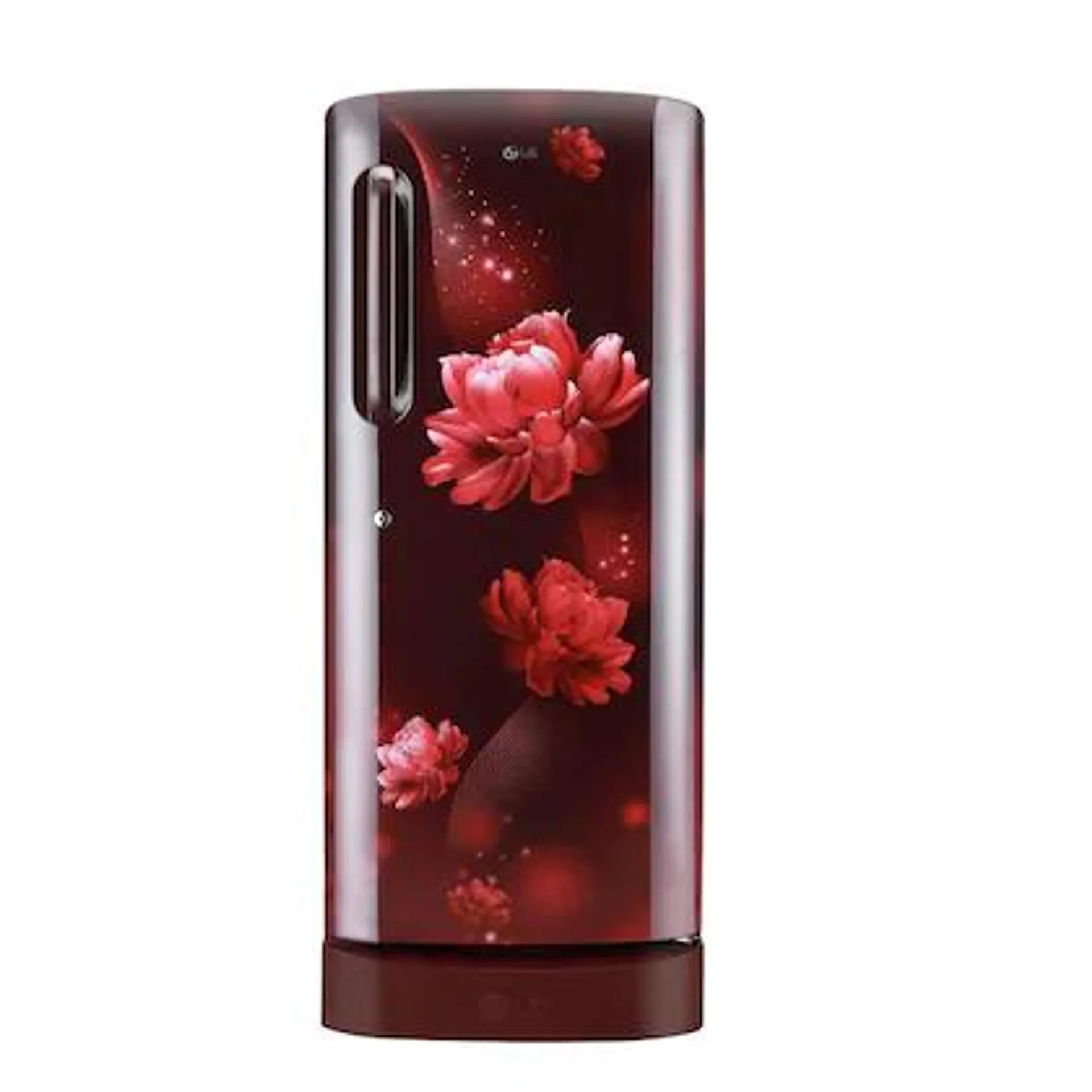 LG 224 litres 5 Star Single Door Refrigerator, Scarlet Charm GL D241ASCU