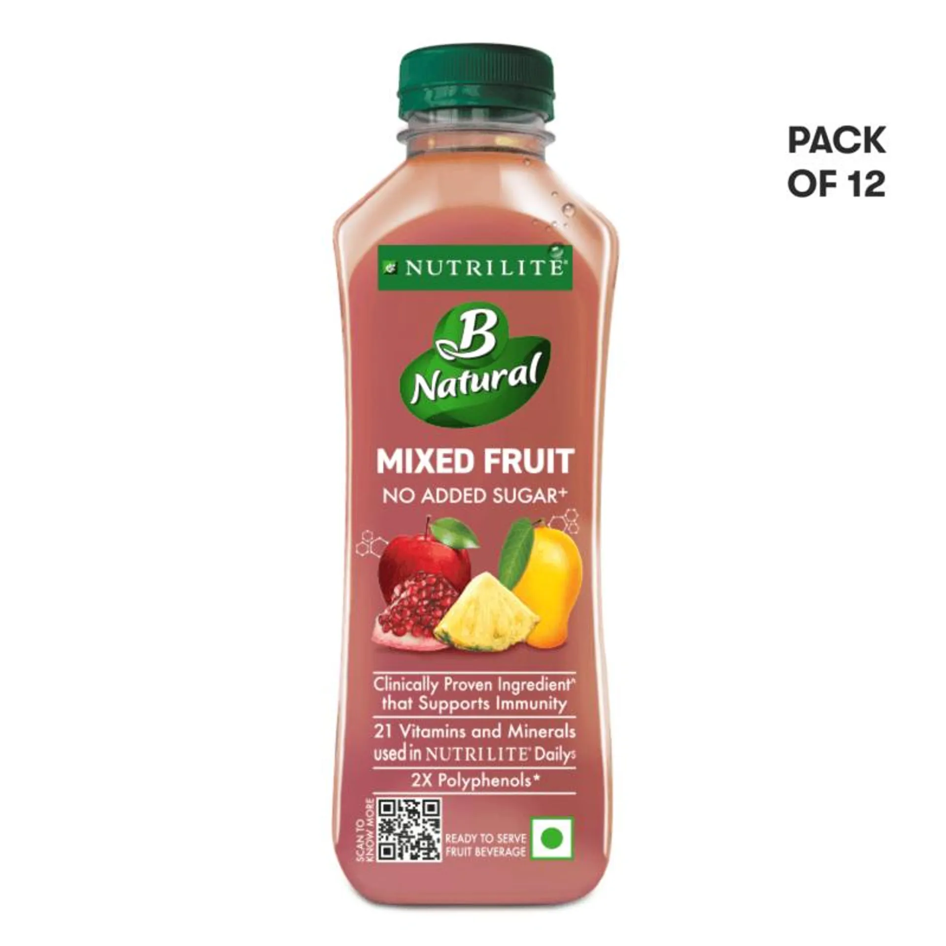 Nutrilite B Natural Mixed Fruit (pack of 12)