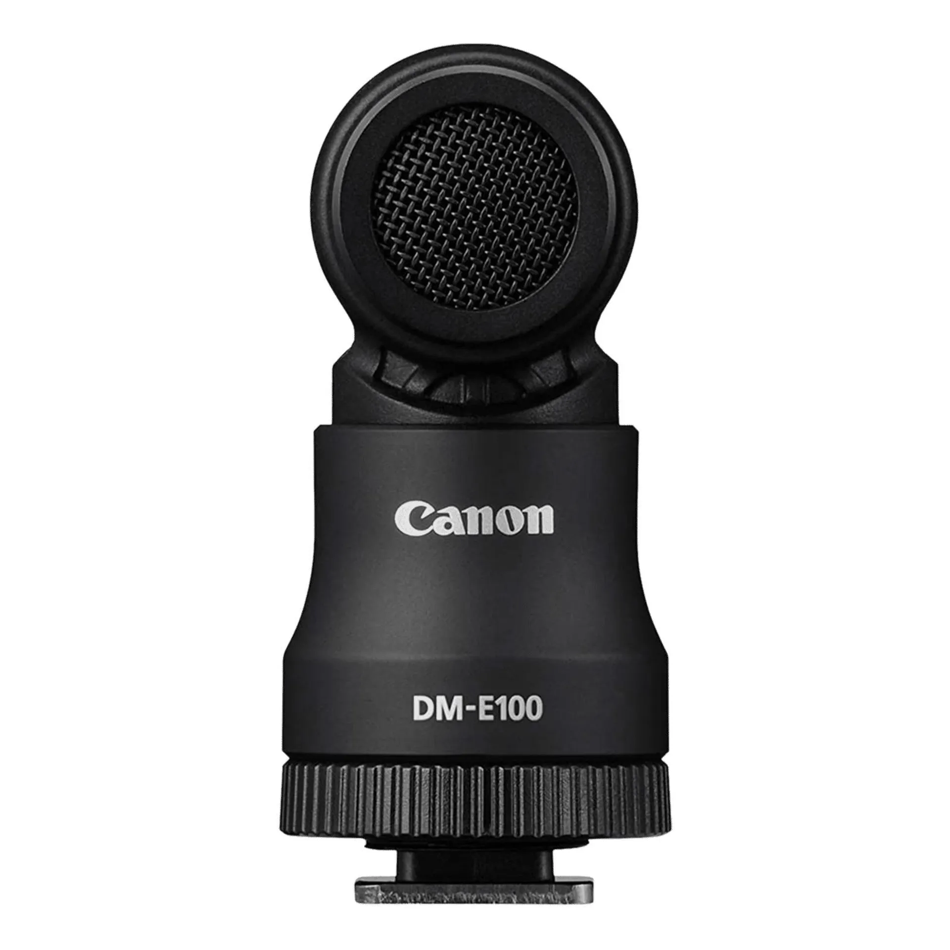 Canon DM-E100 3.5 Jack Wired Microphone with Crystal Clear Audio (Black)