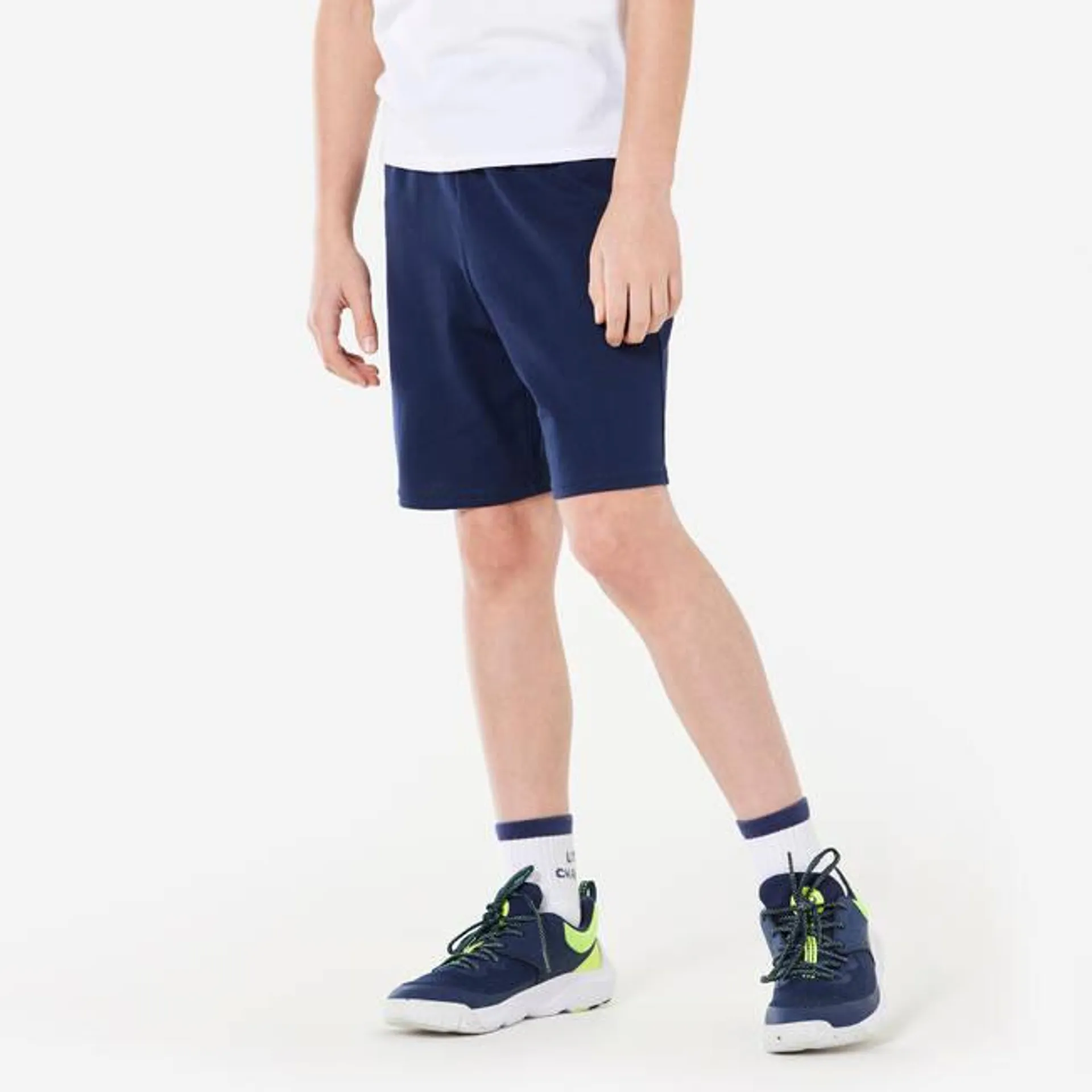 Boys Cotton Shorts - Navy