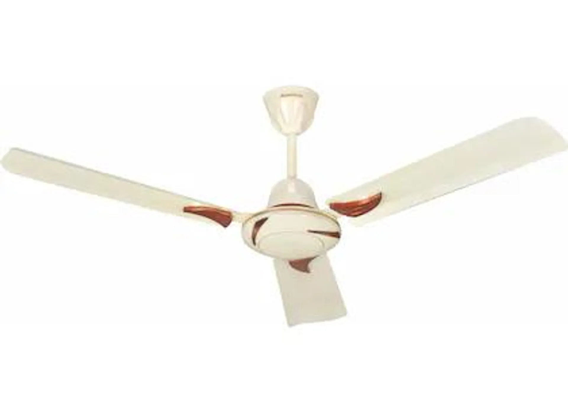 Maxotech Polo Ultra High Speed 100% Copper Winding 1200 mm Anti Dust 3 Blade Ceiling Fan (Ivory, Pack of 1)