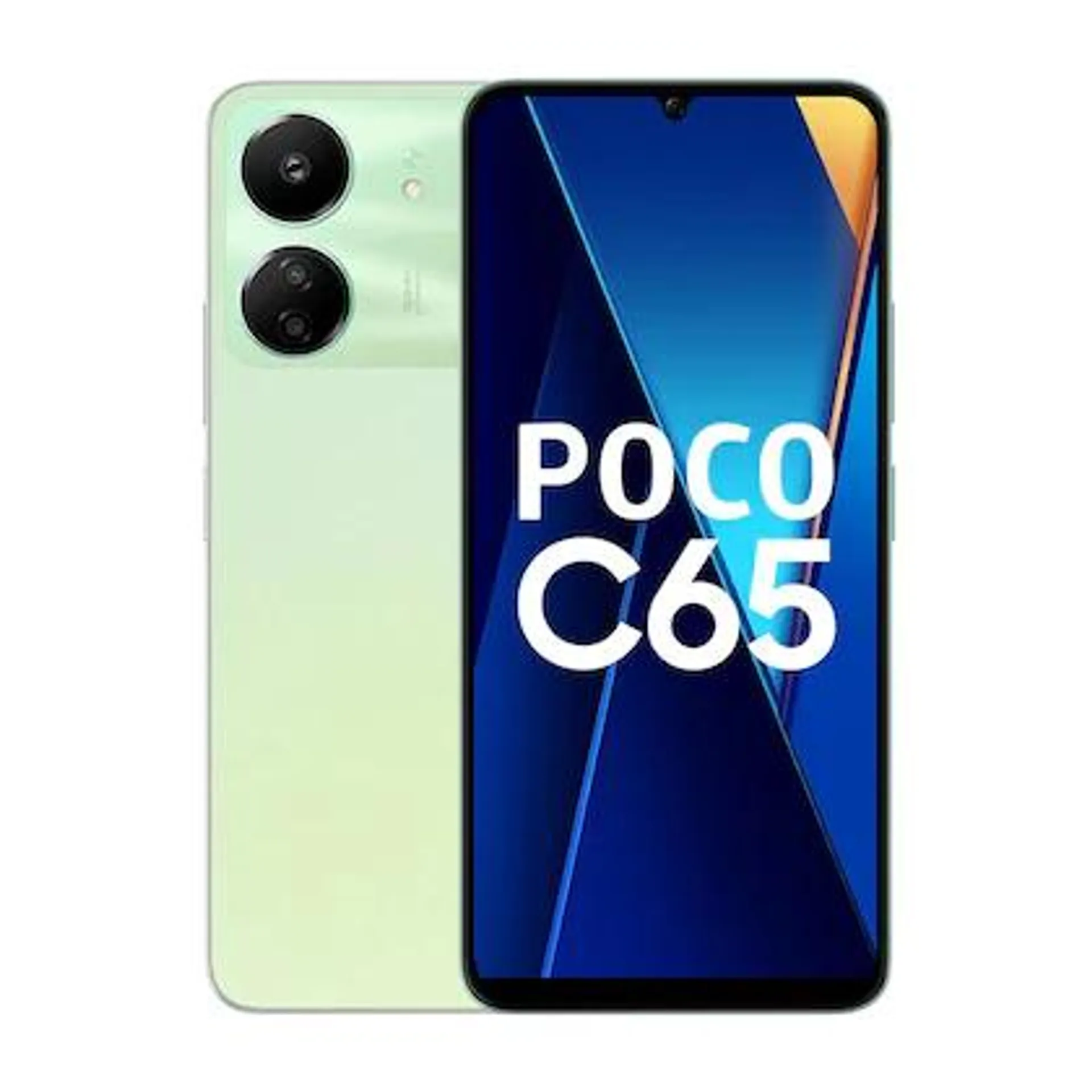 POCO C65 128 GB, 6 GB RAM, Mobile Phone, Green