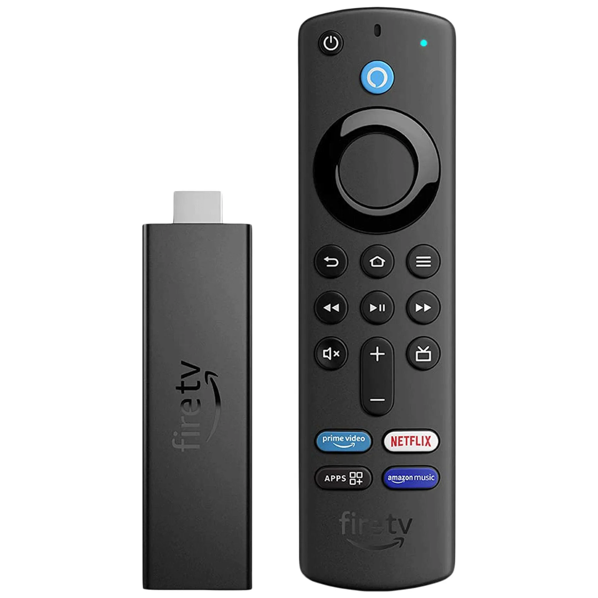 amazon Fire TV Stick 4K with Alexa Voice Remote (Wi-Fi 6 Compatible, B08MR1KMM7, Black)