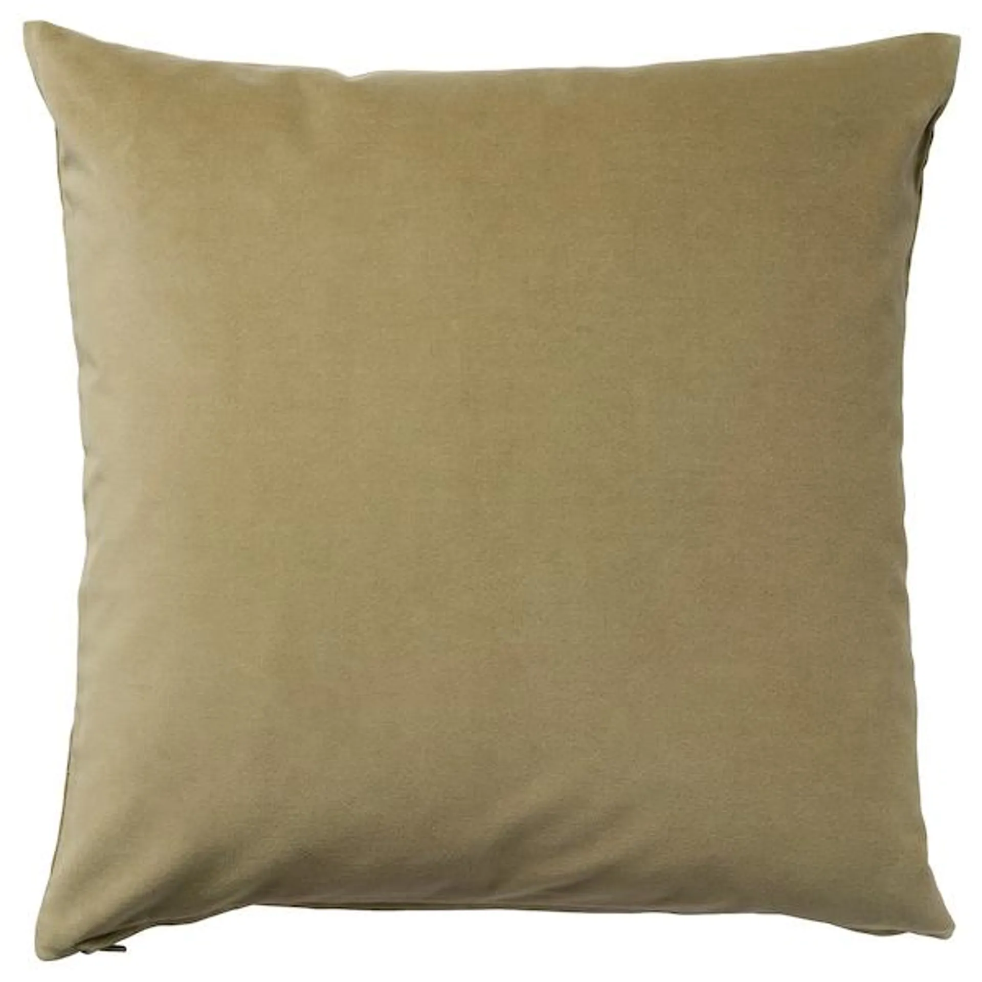 Cushion cover, light olive-green,