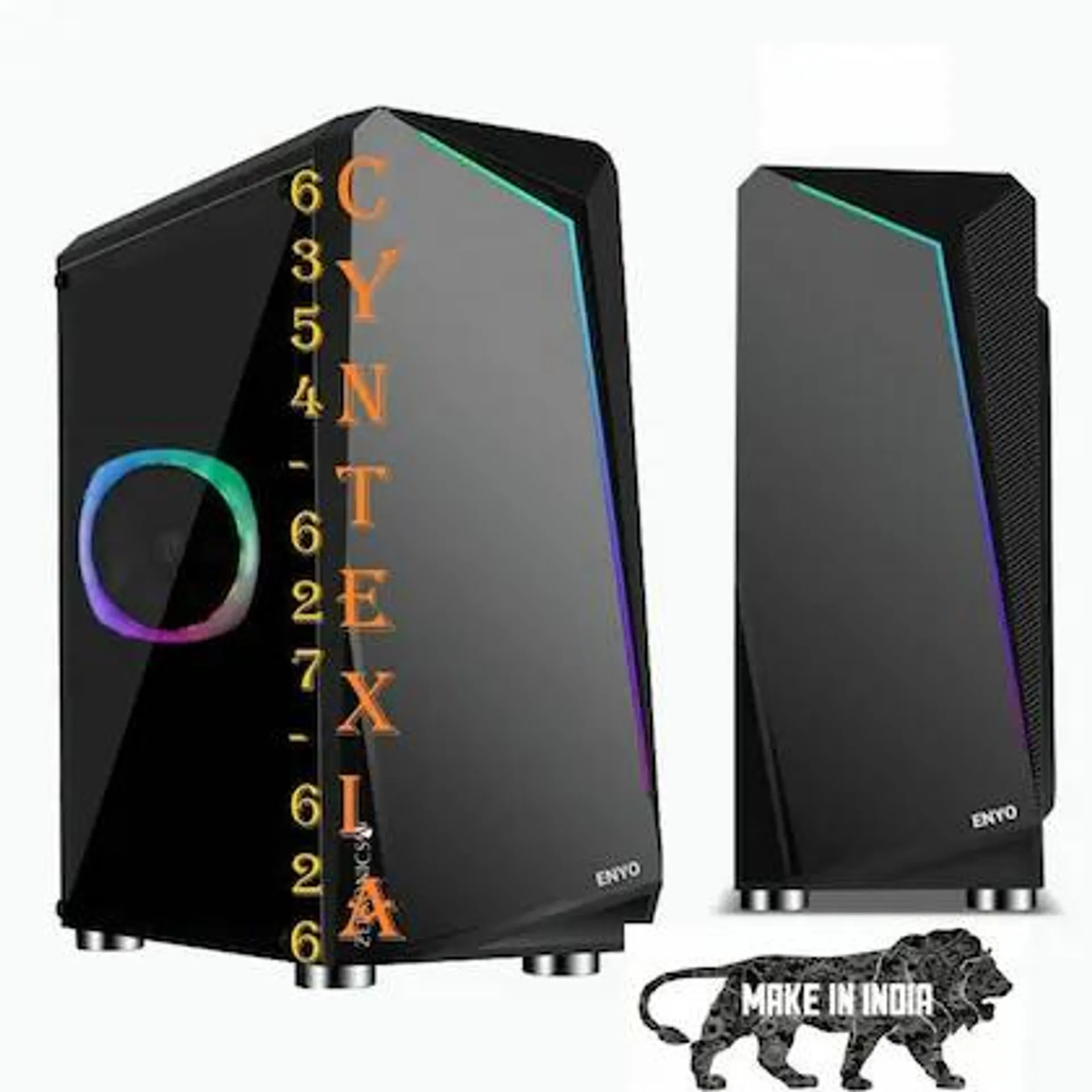 Cyntexia Computer Desktop PC (Core i7-2600 / 08GB RAM / 480GB SSD/HDMI/VGA/Ethernet/HD Graphics 2000) Basic Software Installed