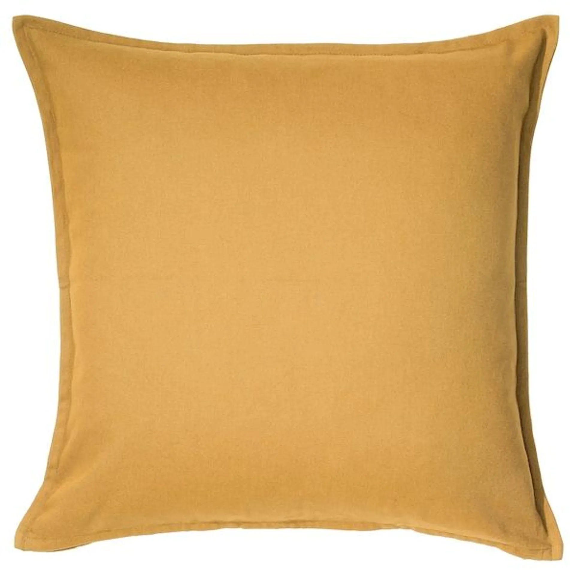 Cushion cover, golden-yellow,