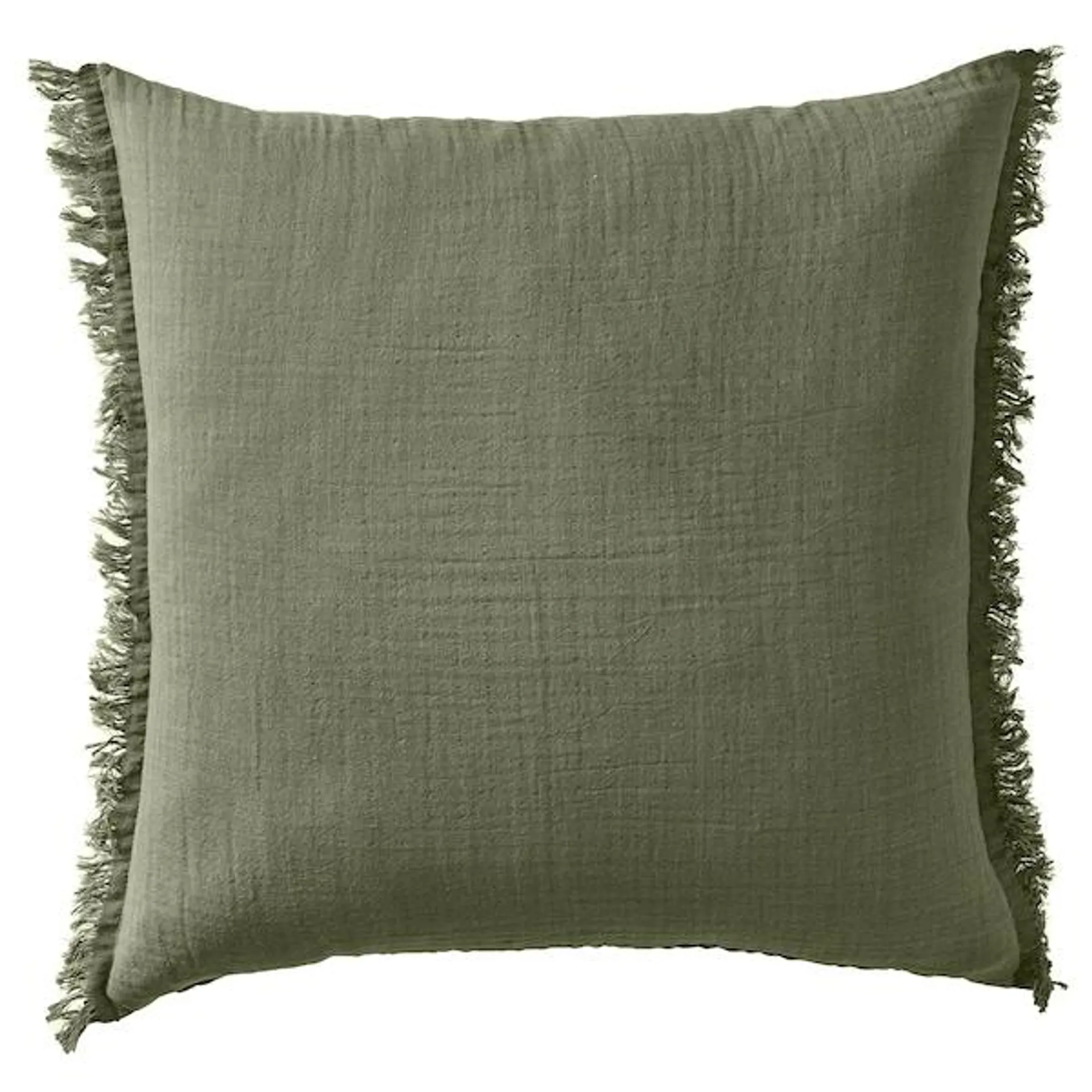 Cushion cover, grey-green,