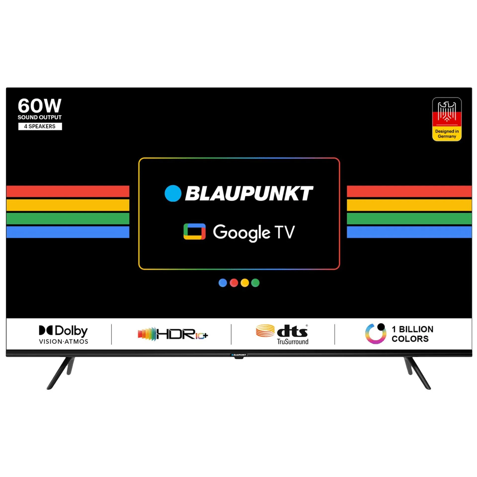 BLAUPUNKT CyberSound G2 126 cm (50 inch) LED 4K Ultra HD Google TV with Dolby Vision and Dolby Atmos (2023 model)