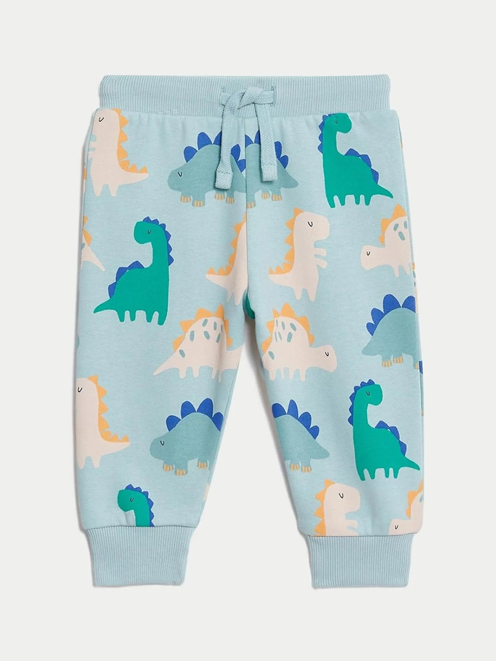 Boys Graphic Printed Cotton Joggers