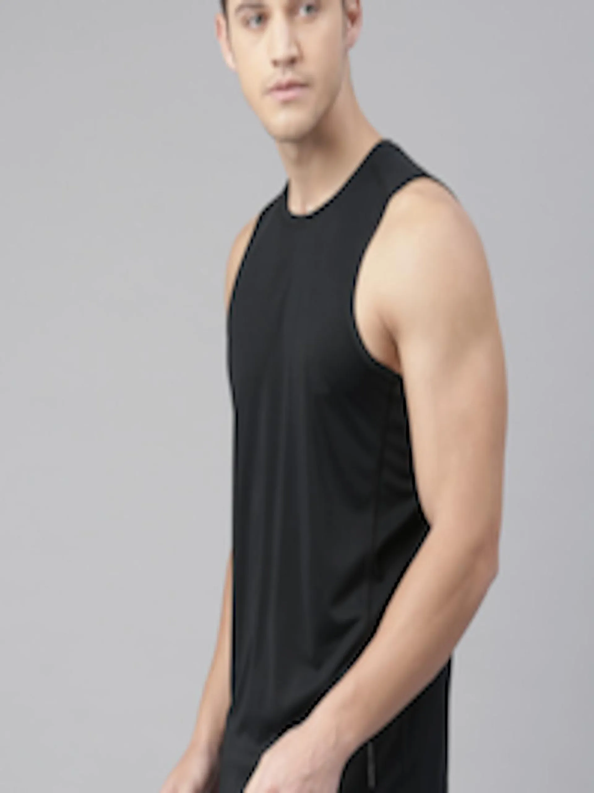 Men Black Advanced Rapid Dry Training T-shirt