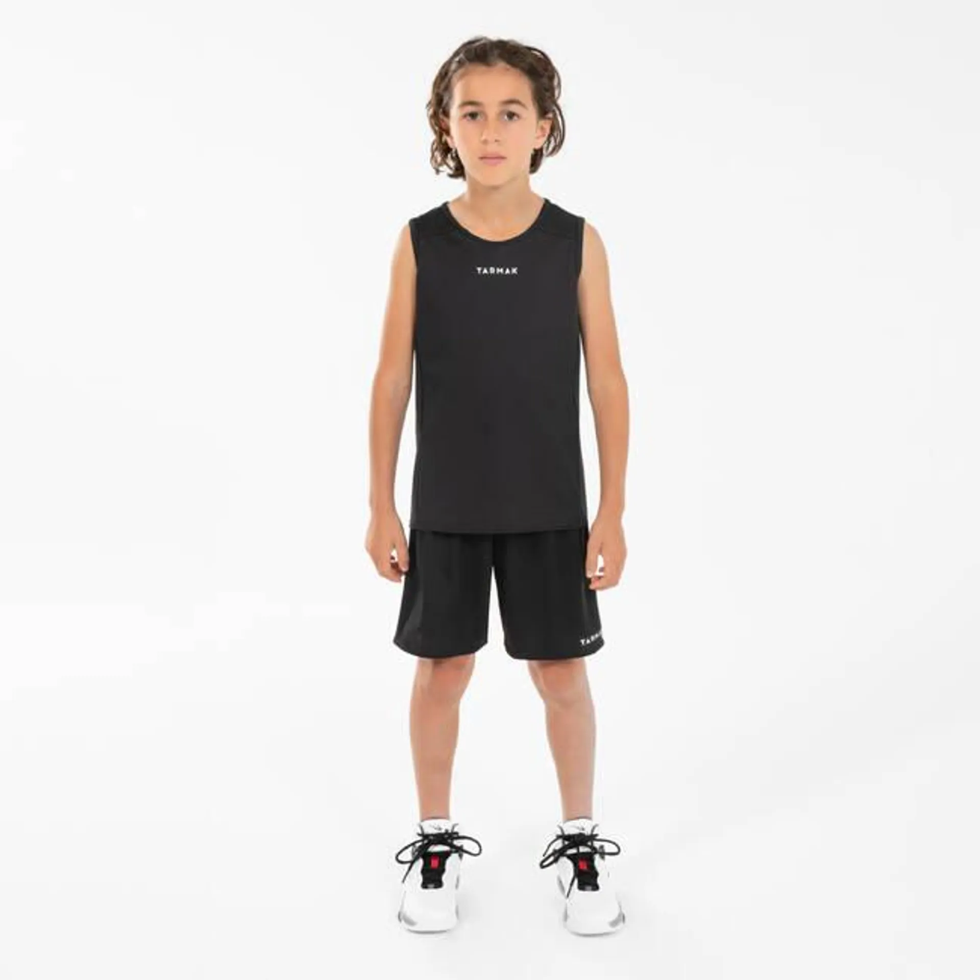 Kids Basketball Shorts SH100 Black