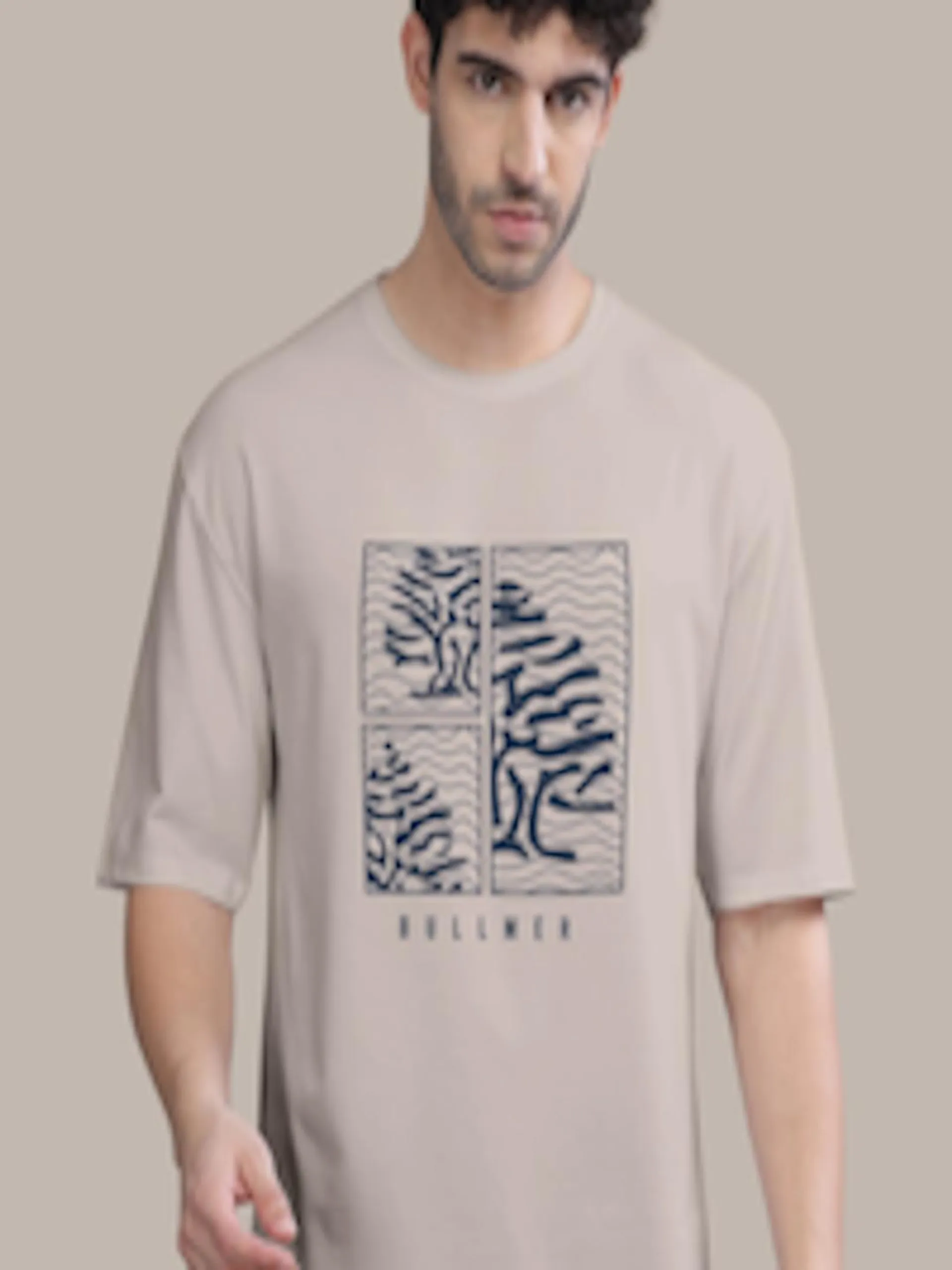 Graphic Printed Oversized Cotton T-shirt