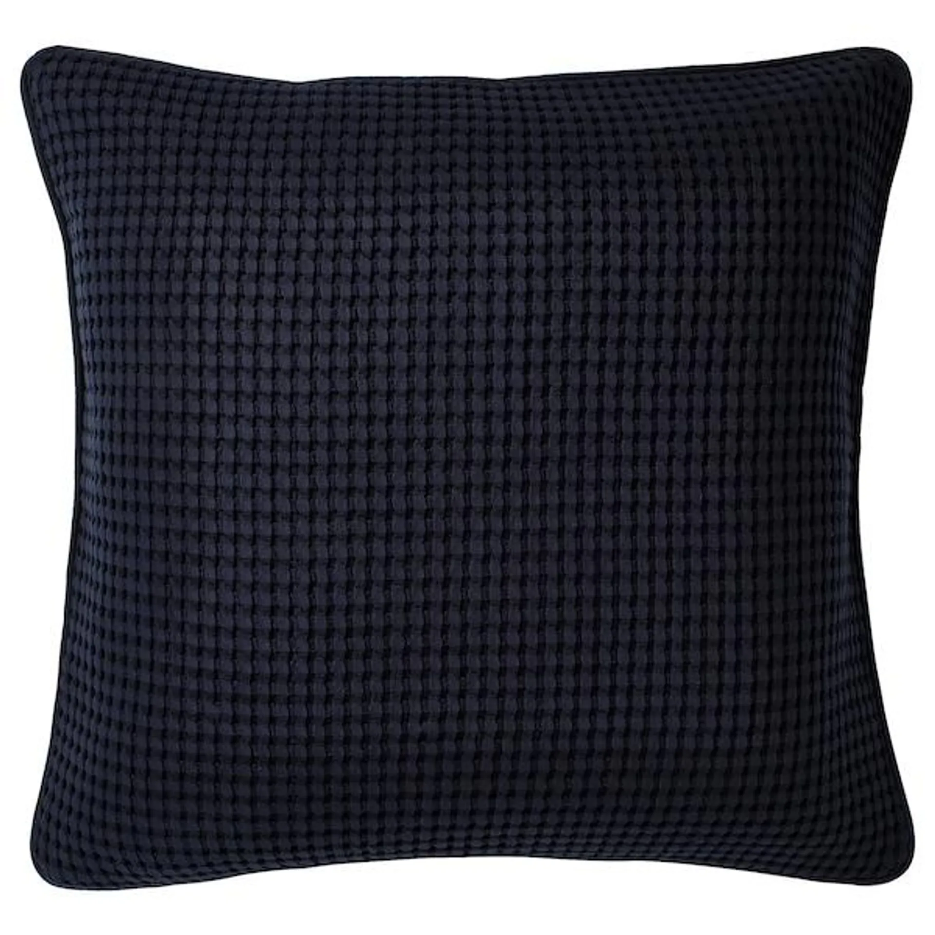 Cushion cover, black-blue,