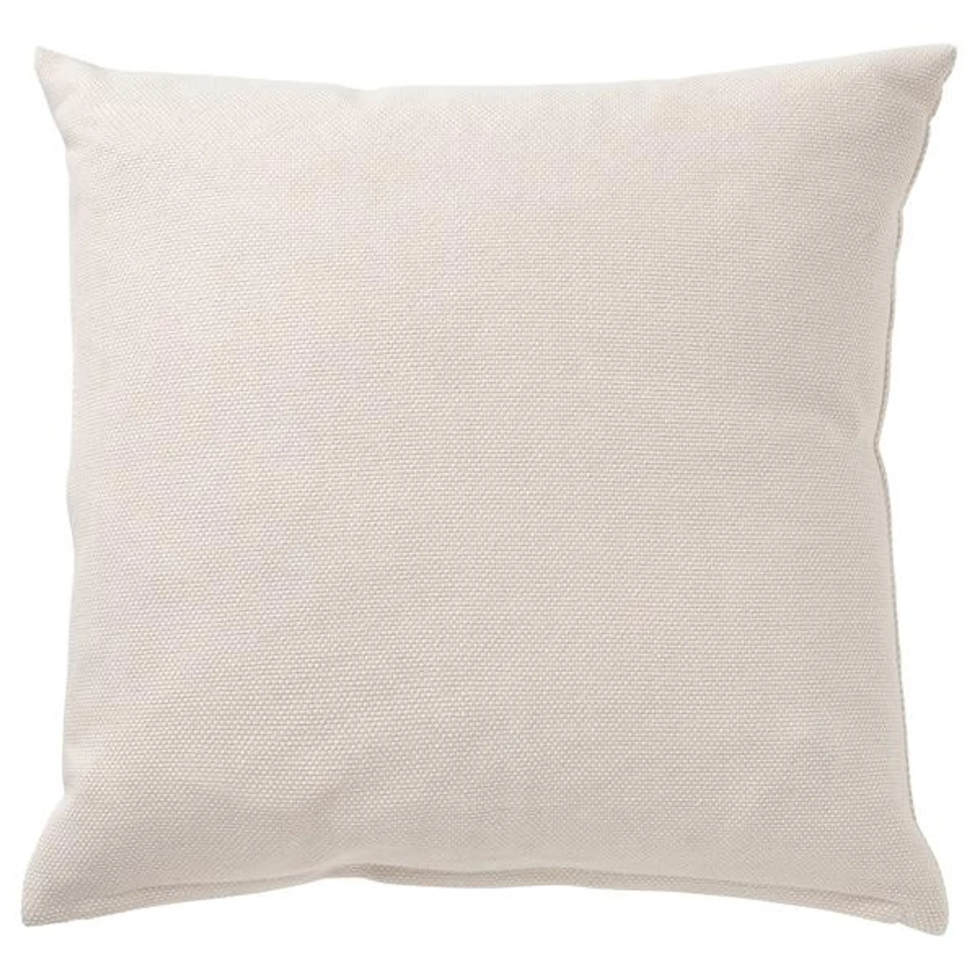 SANDTRAV Cushion, beige/white, 45x45 cm (18x18 ")