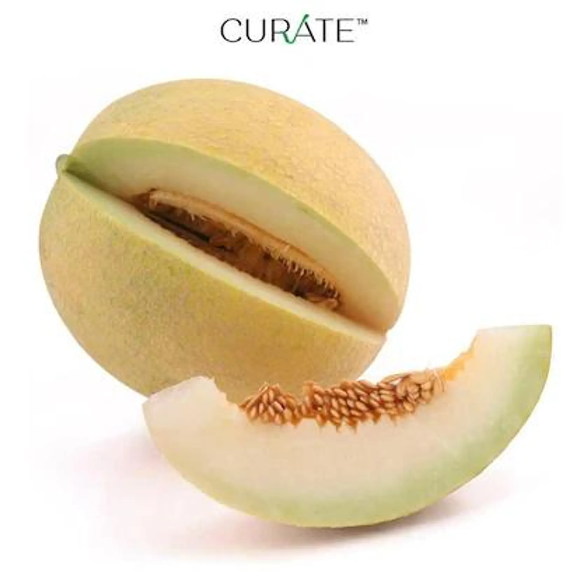 Curate Muskmelon Bobby Large Premium Indian 1 Pc (Approx 0.93 kg - 1.23 kg)