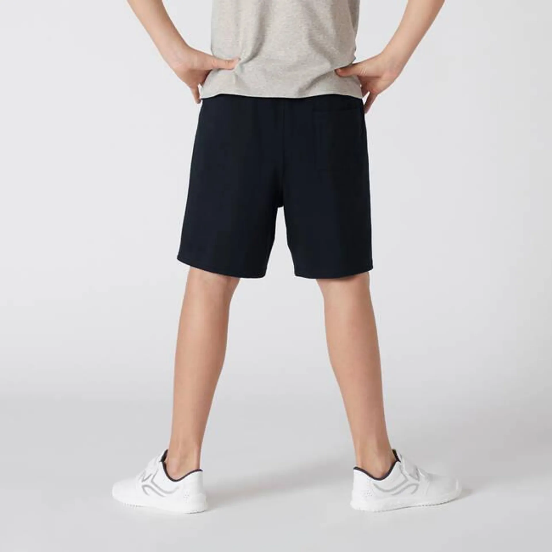 Boys Cotton Shorts - Black