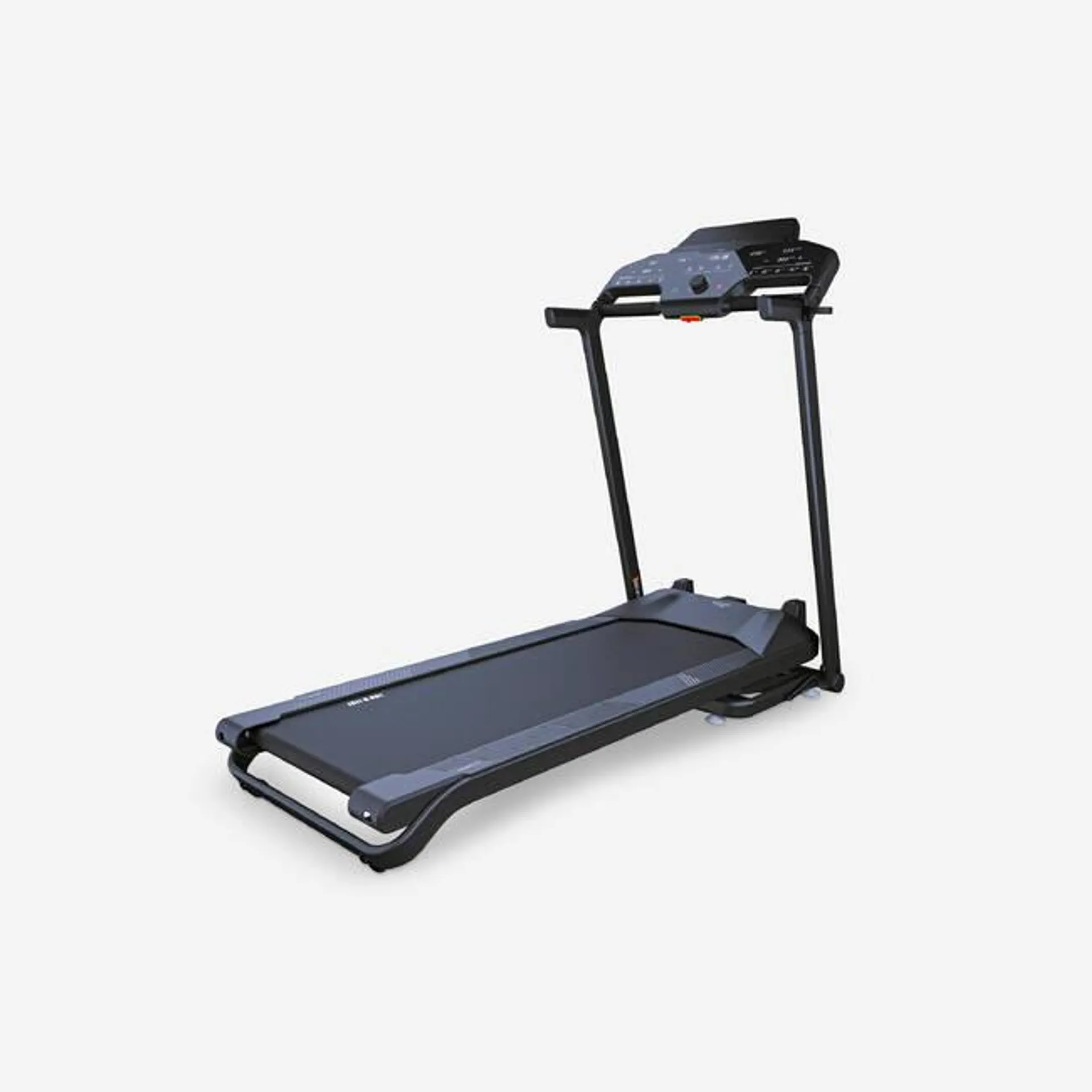 Treadmill Run500 Foldable, Upto 16 kmph, 10% Incl, Smart, Low-Noise, Max 130 kg