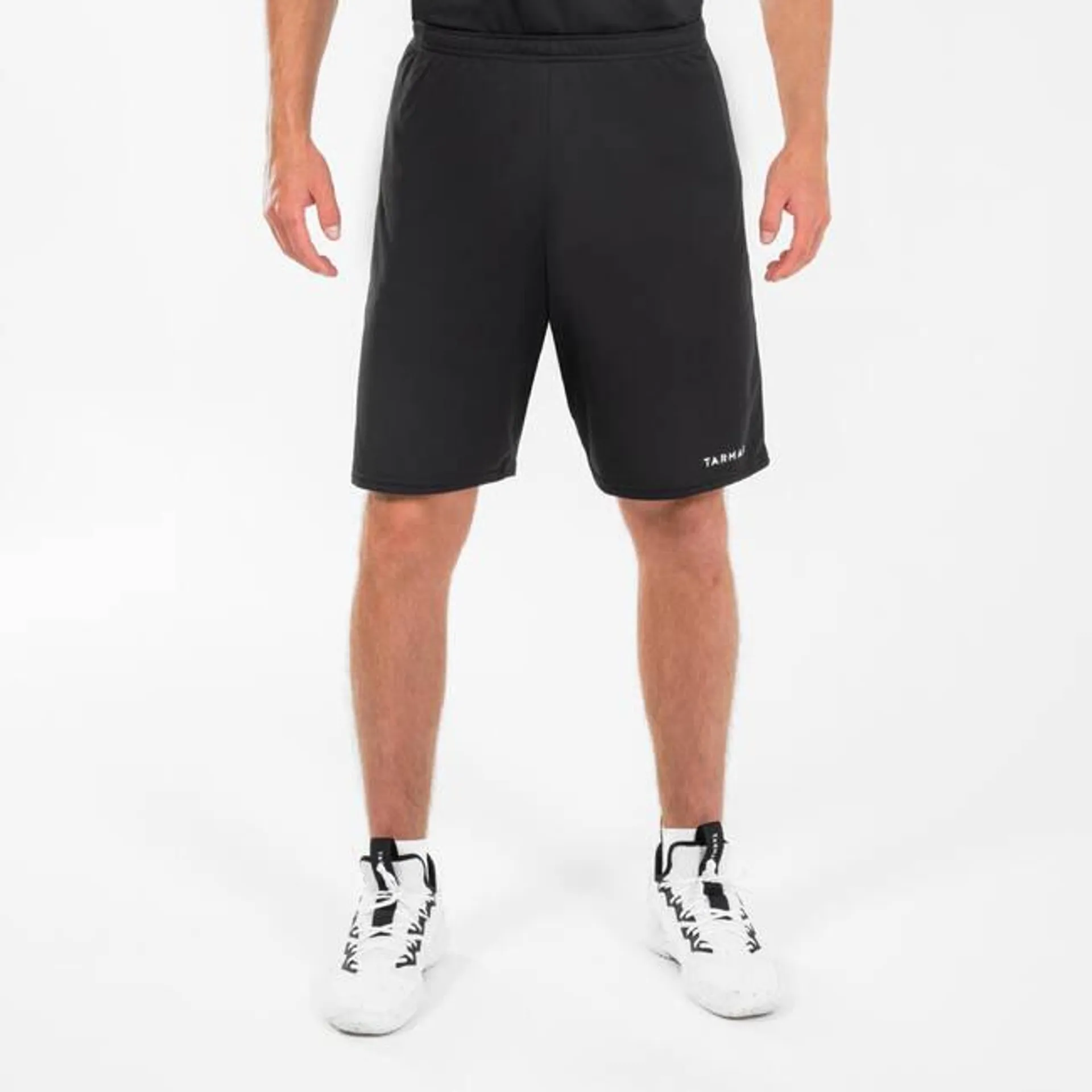 Men Basketball Shorts SH100 Black