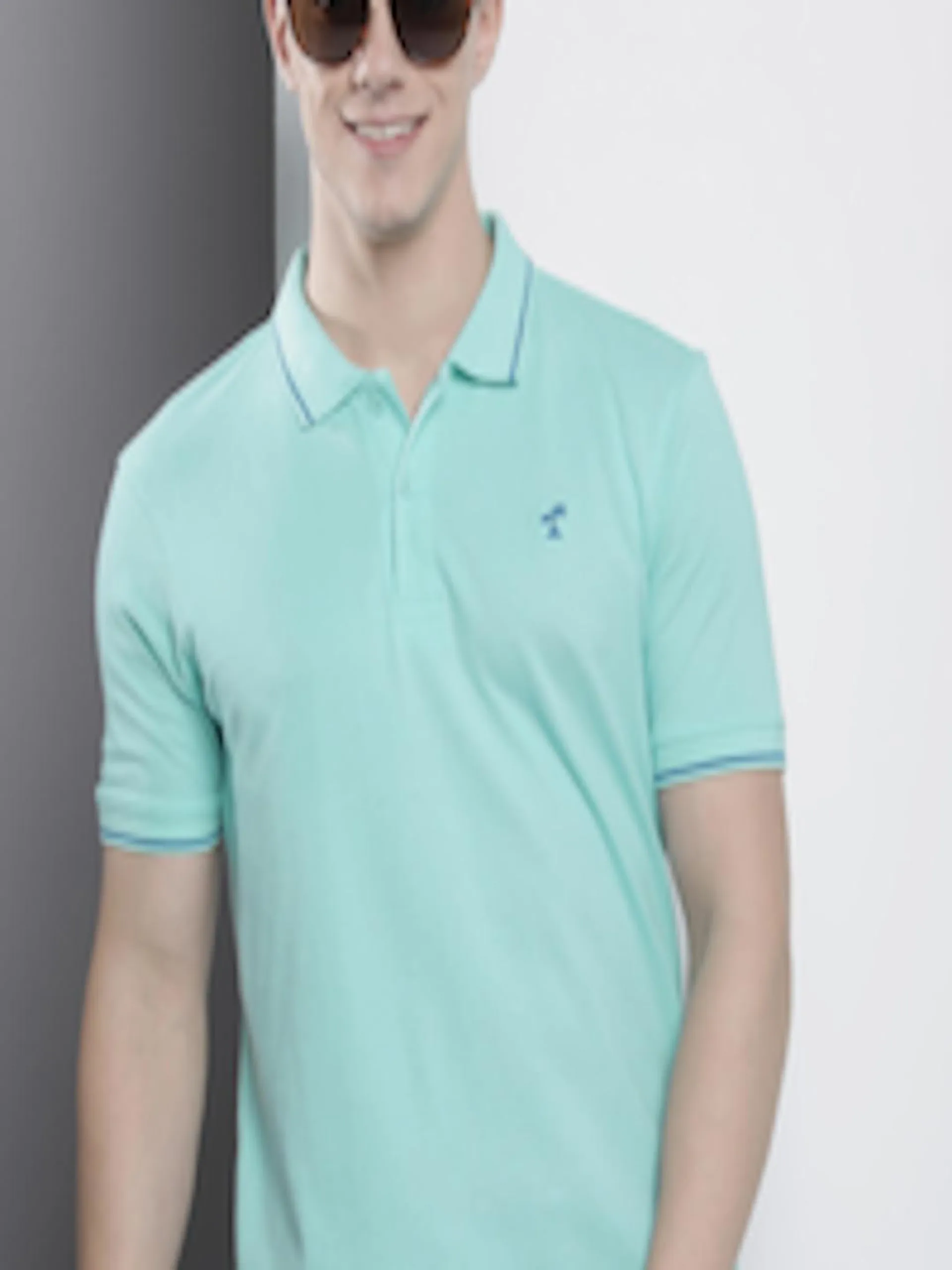 Men Polo Collar T-shirt