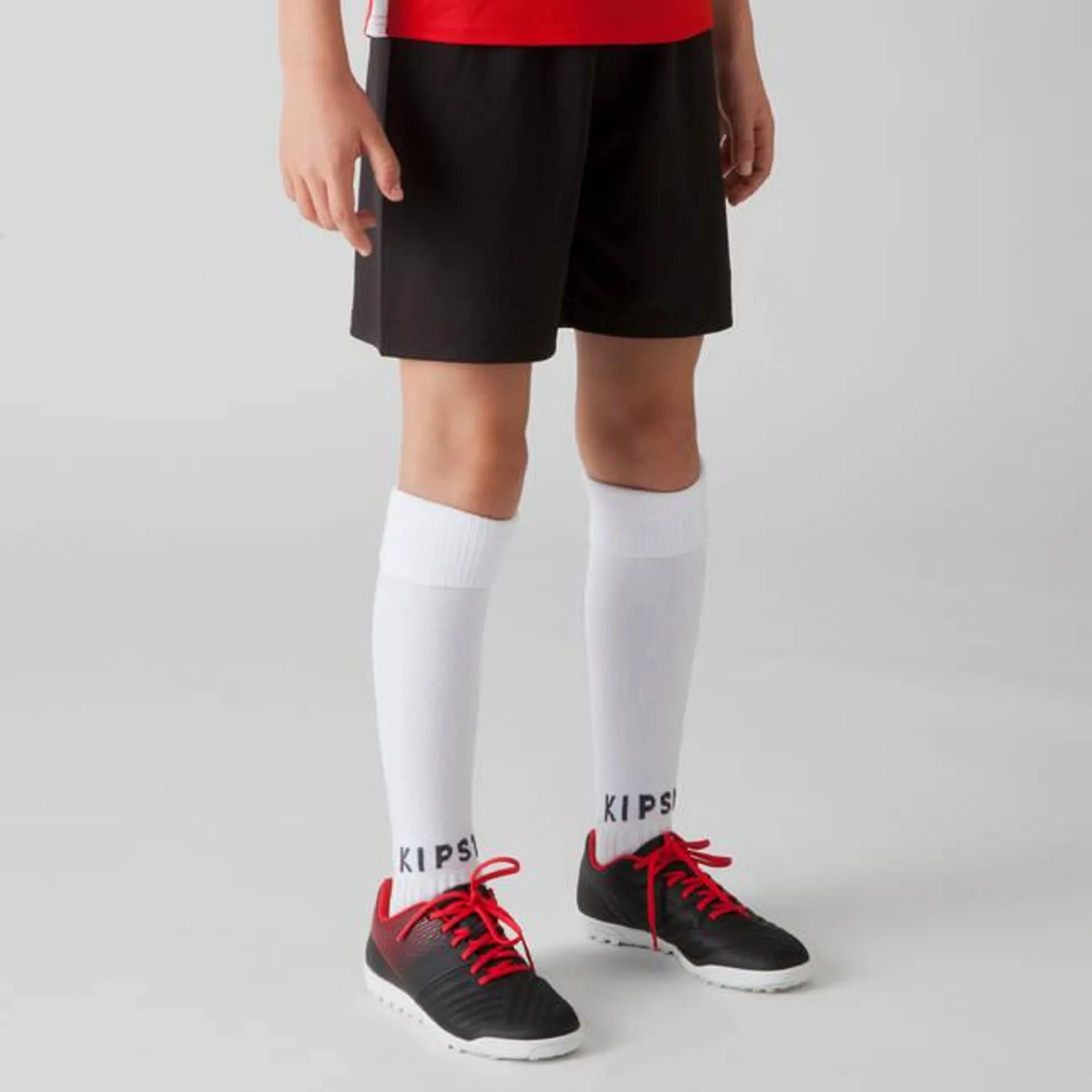 Kids Football Shorts F100 - Black