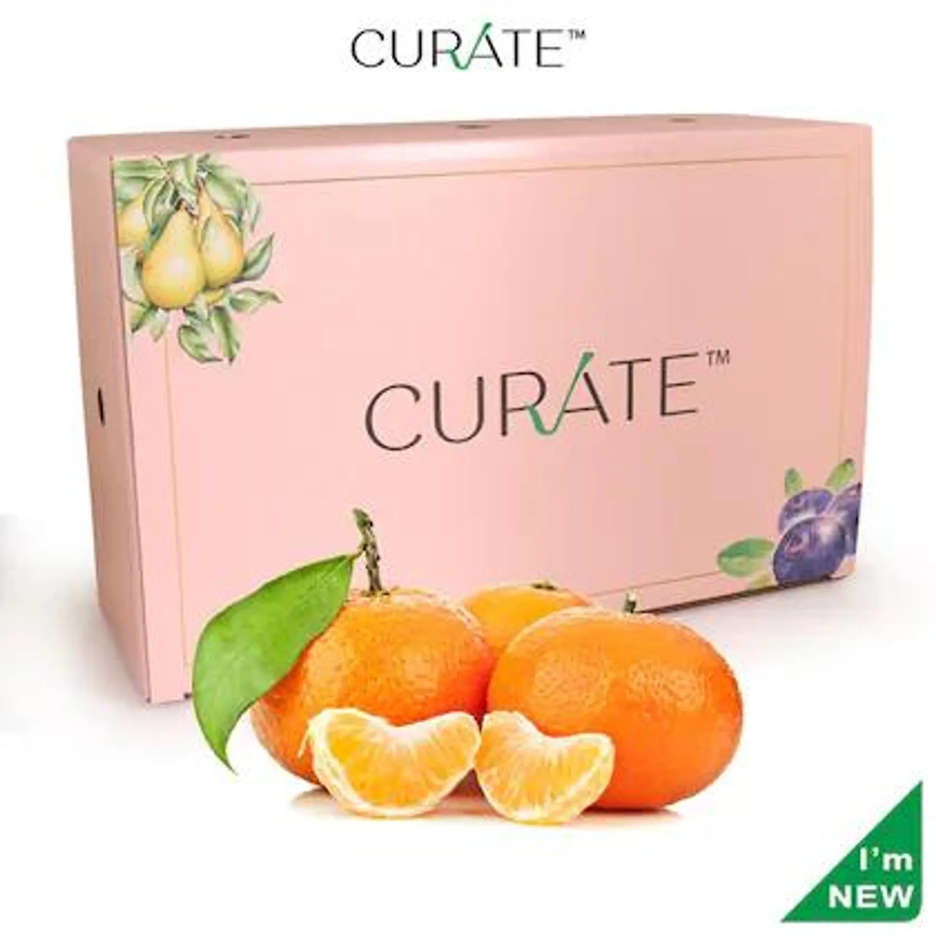 Curate Mini Orange Mandarin Premium Imported 12 Pc (Approx 1.3 kg - 1.52 kg)