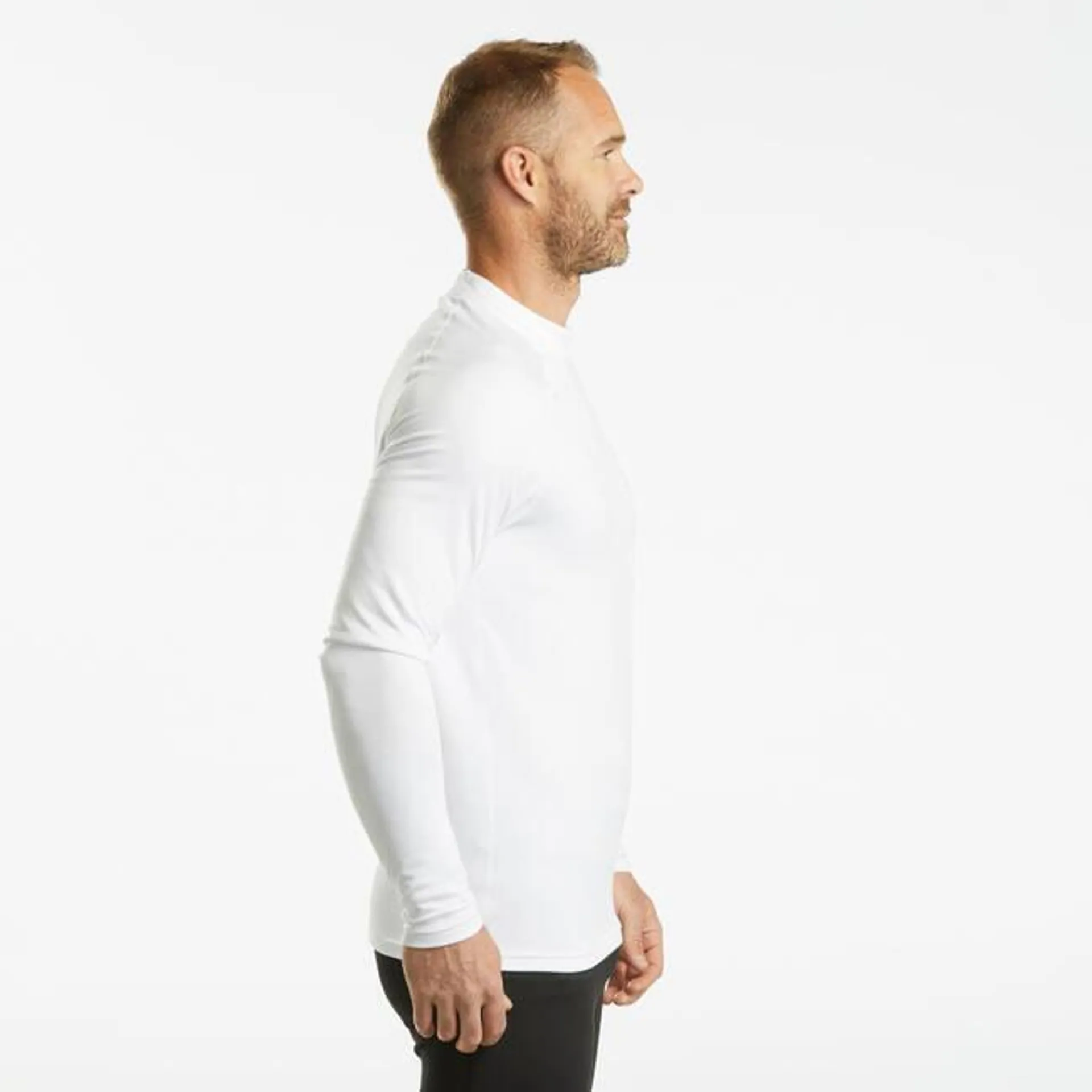 Men Ski Base Layer Top - BL 500 - White