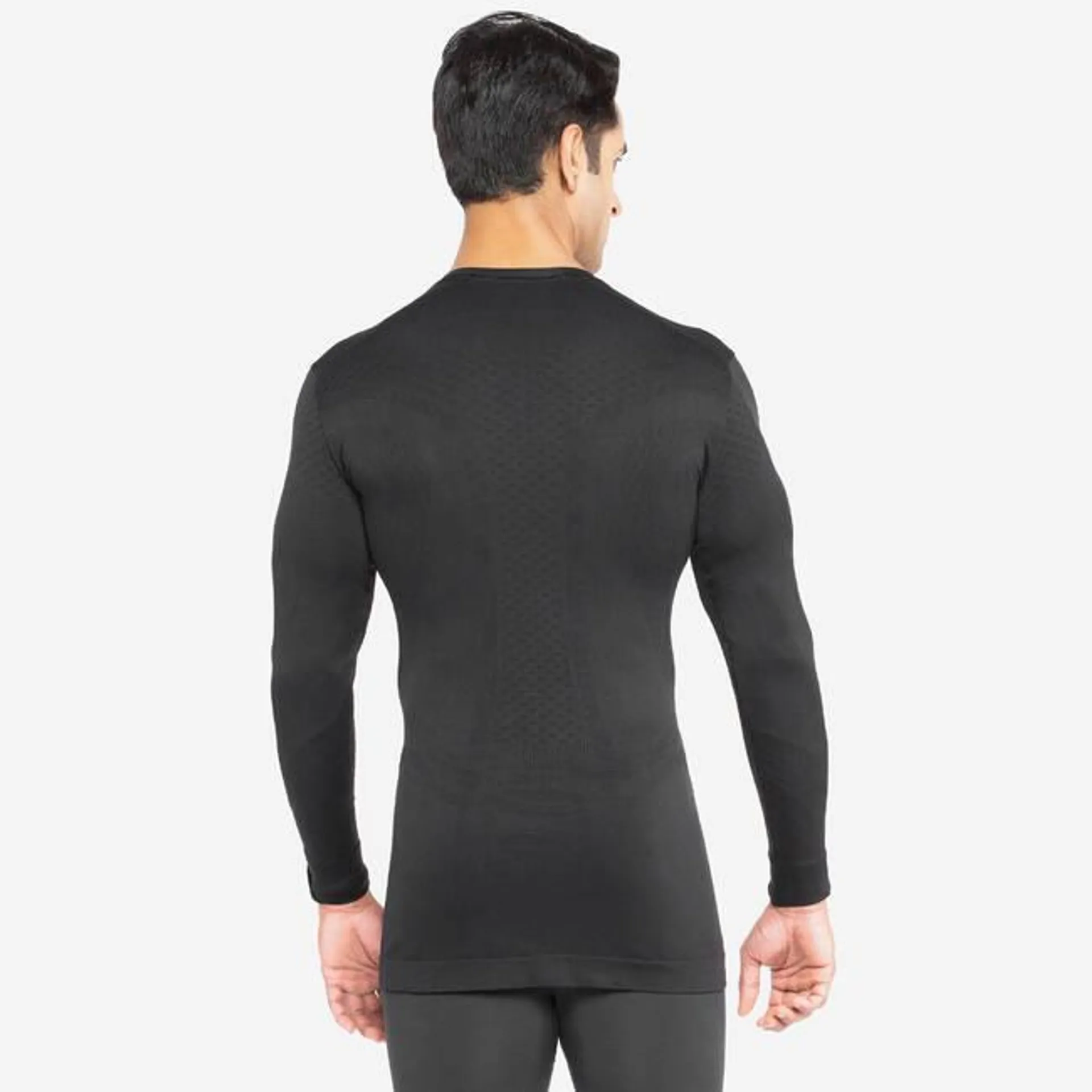 ADULT SUN PROTECTIVE COMPRESSION TOP FULL SLEEVE BLACK